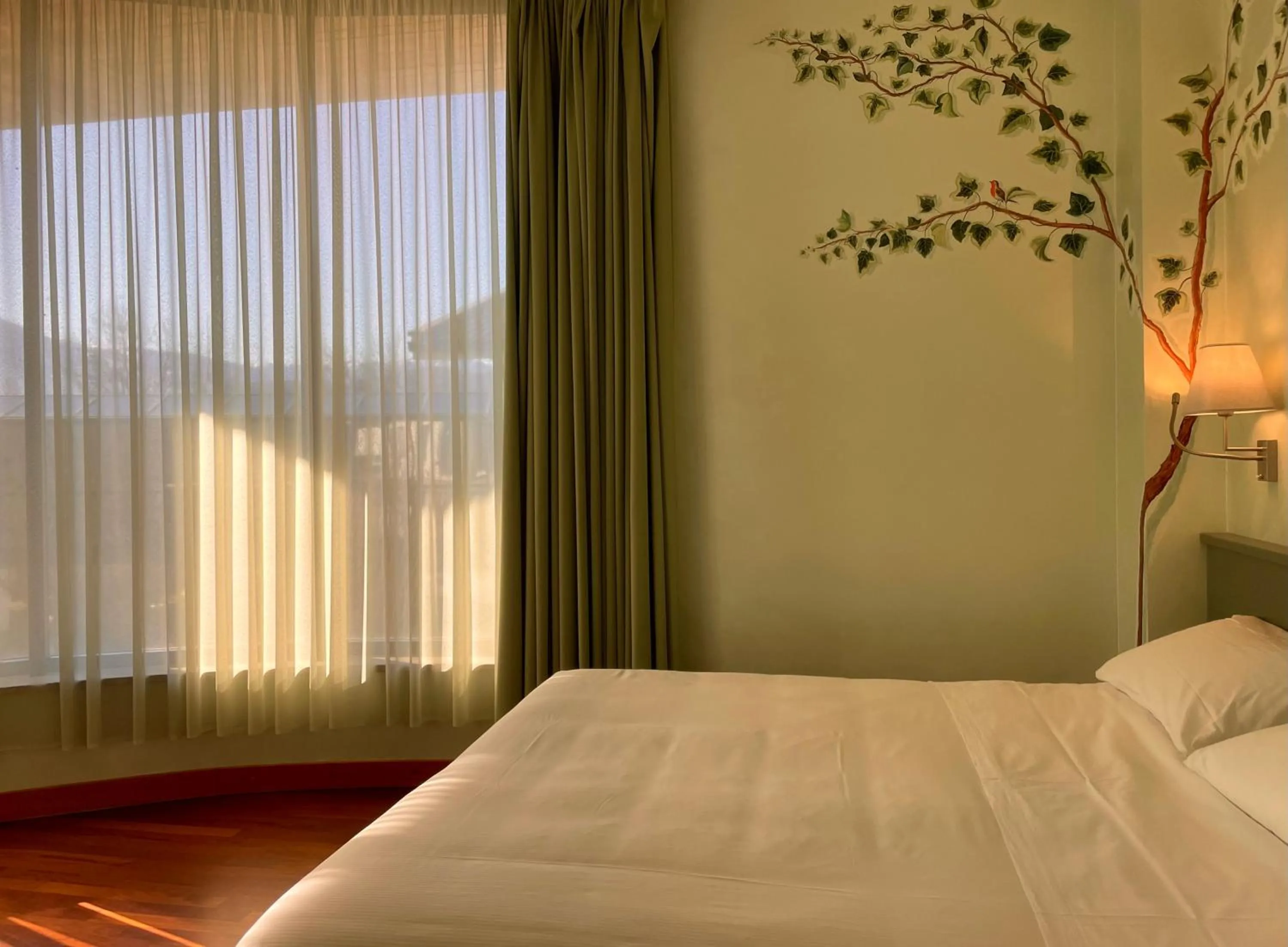 Bedroom, Bed in Hotel Santacroce Meeting