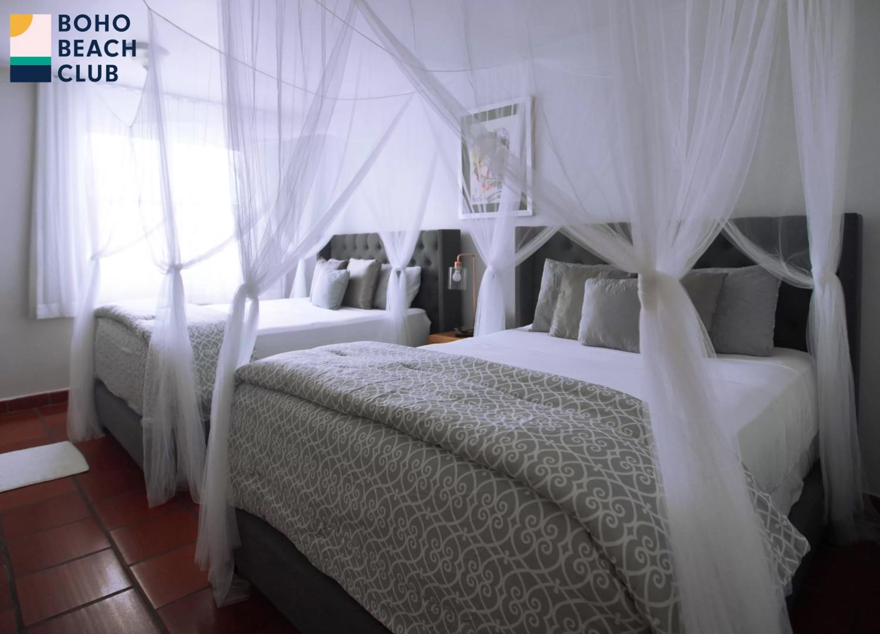 Bed in BOHO Beach Club