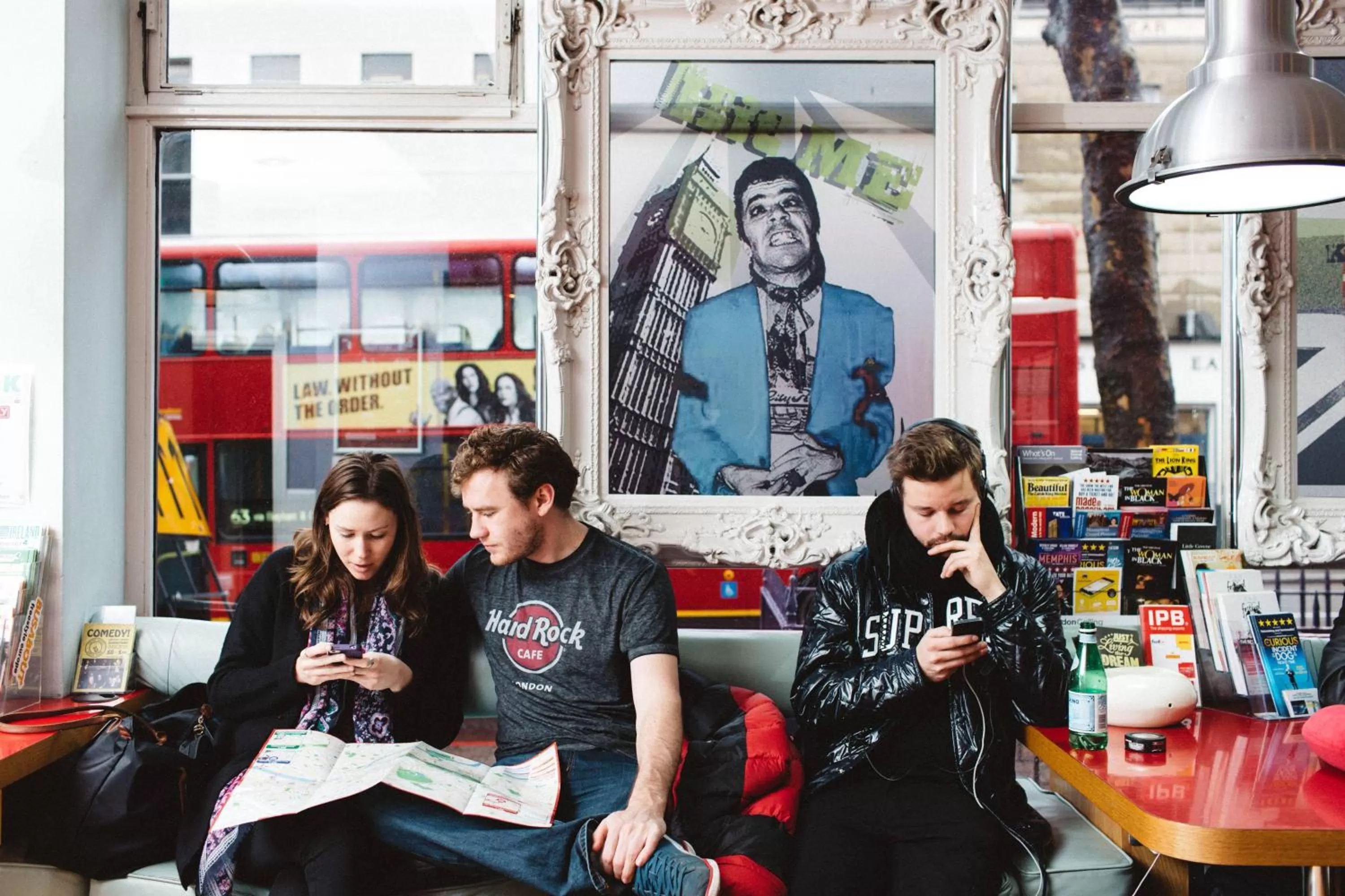 group of guests in Clink261 Hostel