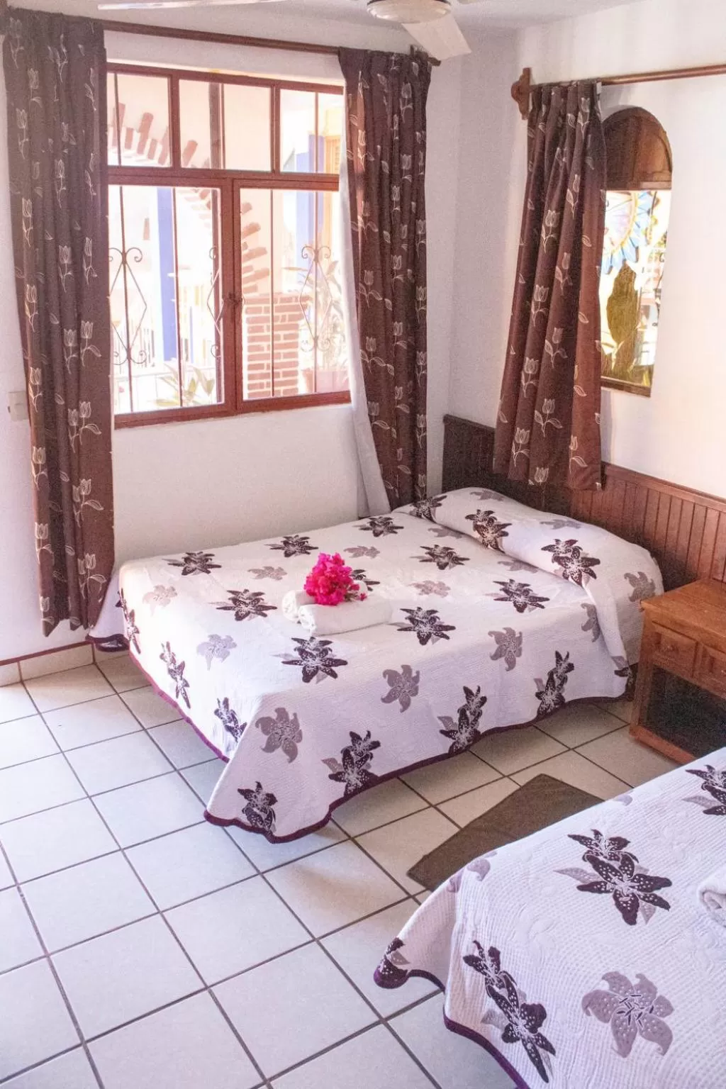 Bed in Hotel San Juan