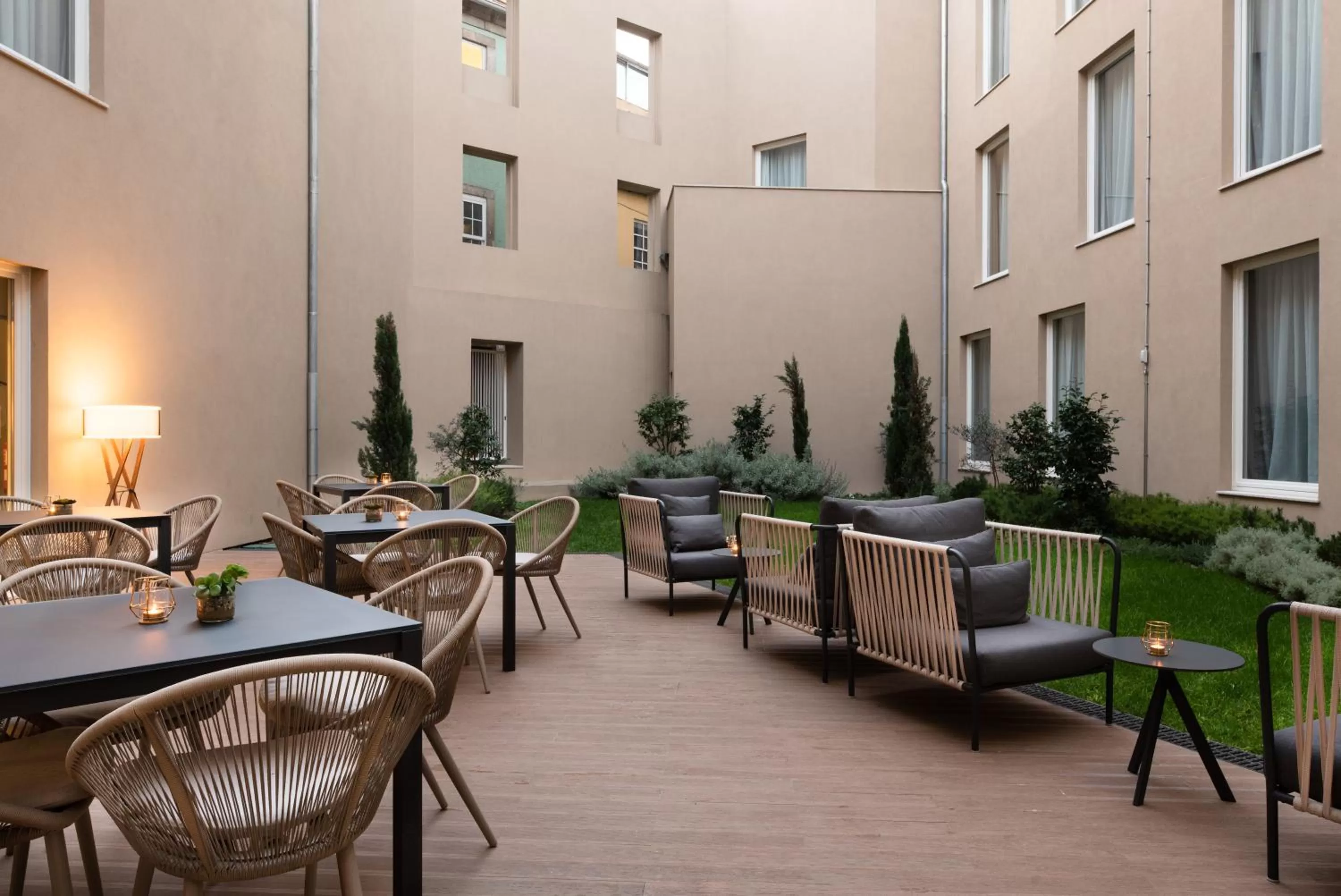 Patio in Eurostars Porto Centro