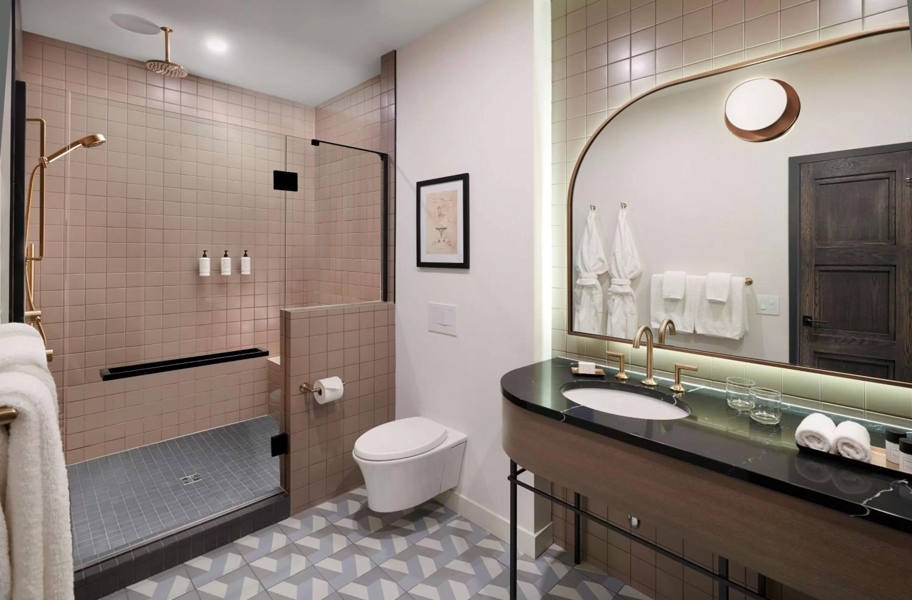 Bathroom in The Westley Calgary Downtown, Tapestry Collection By Hilton