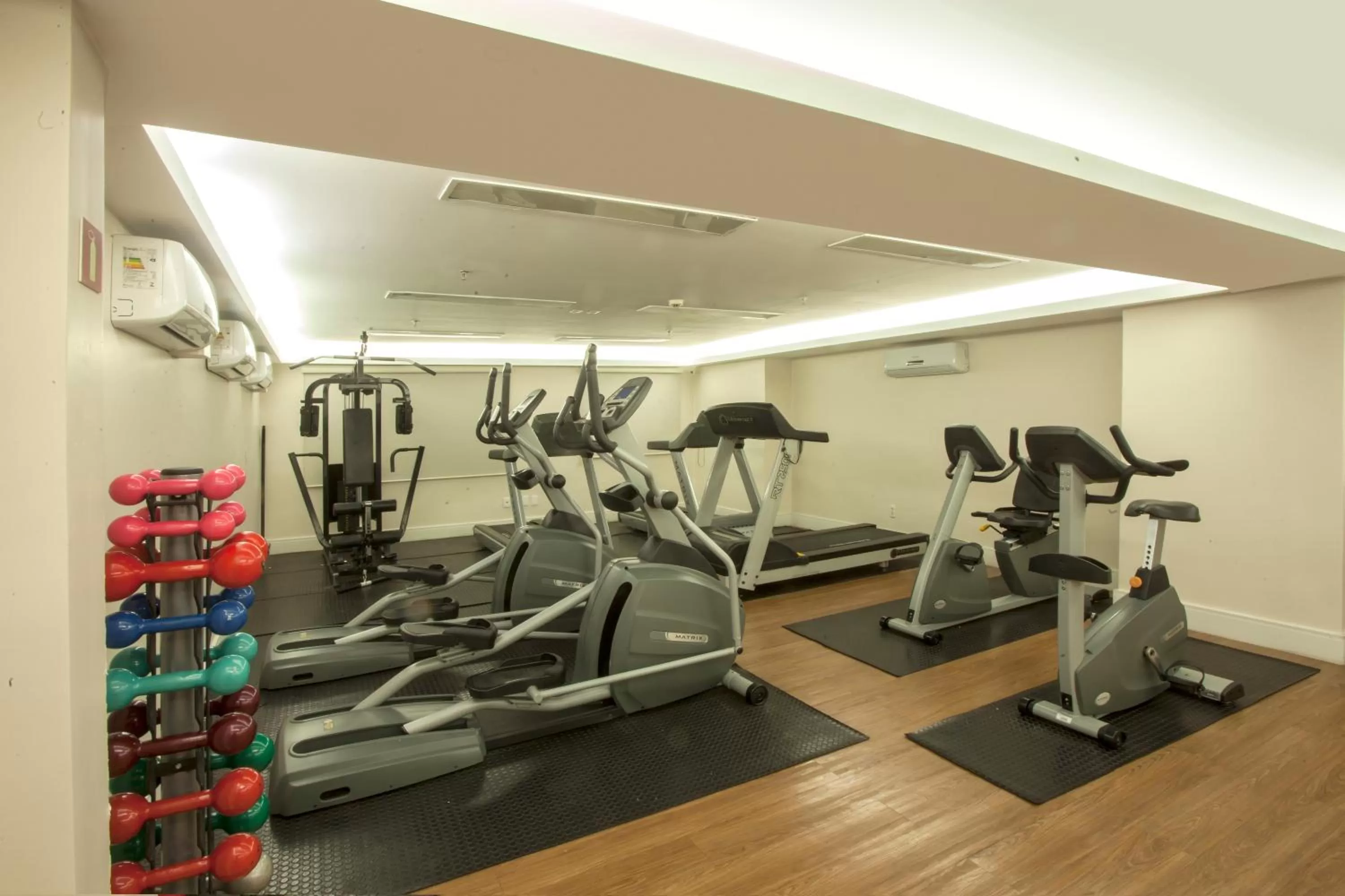 Fitness centre/facilities in Hotel WZ Jardins