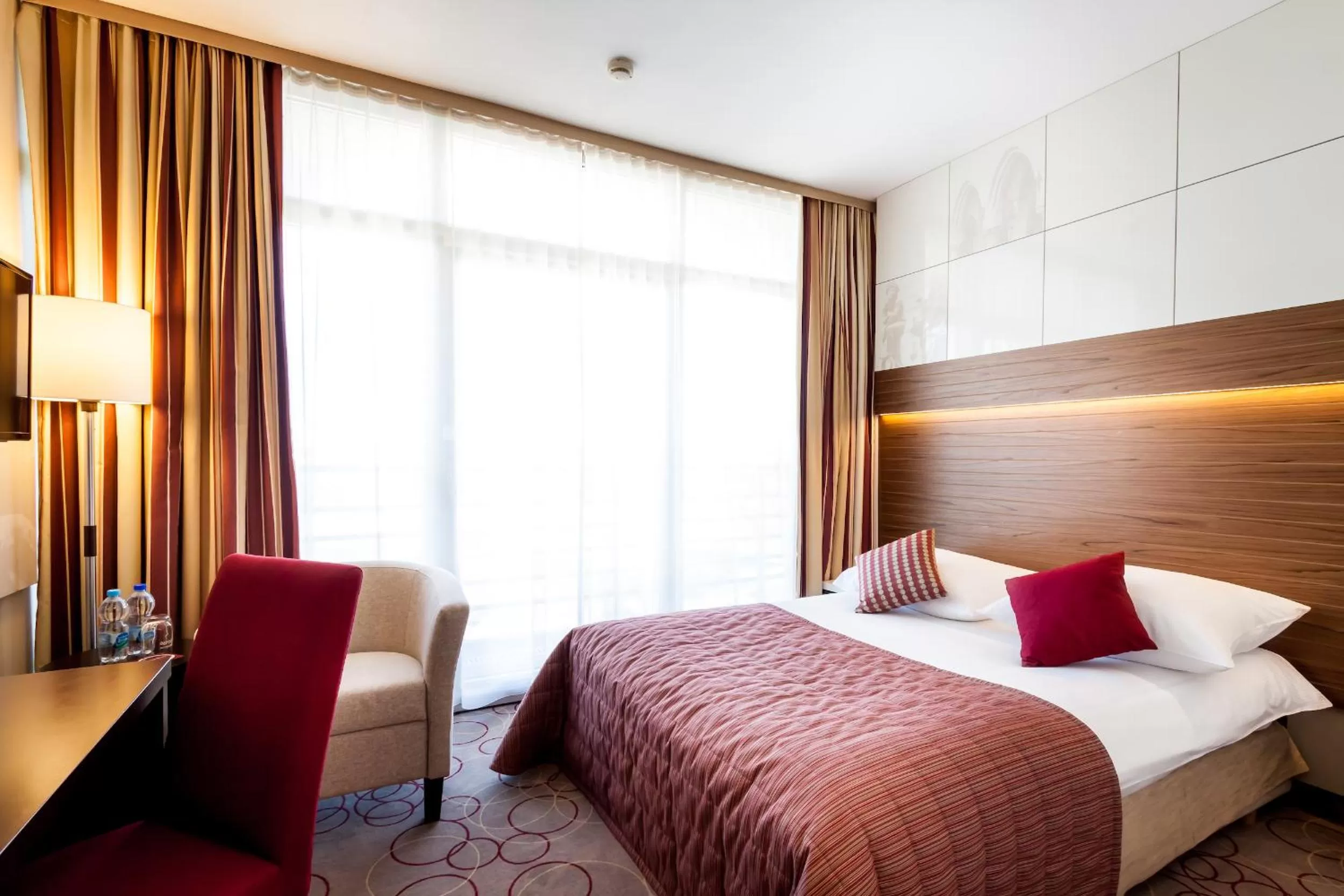 Bed in Qubus Hotel Kraków