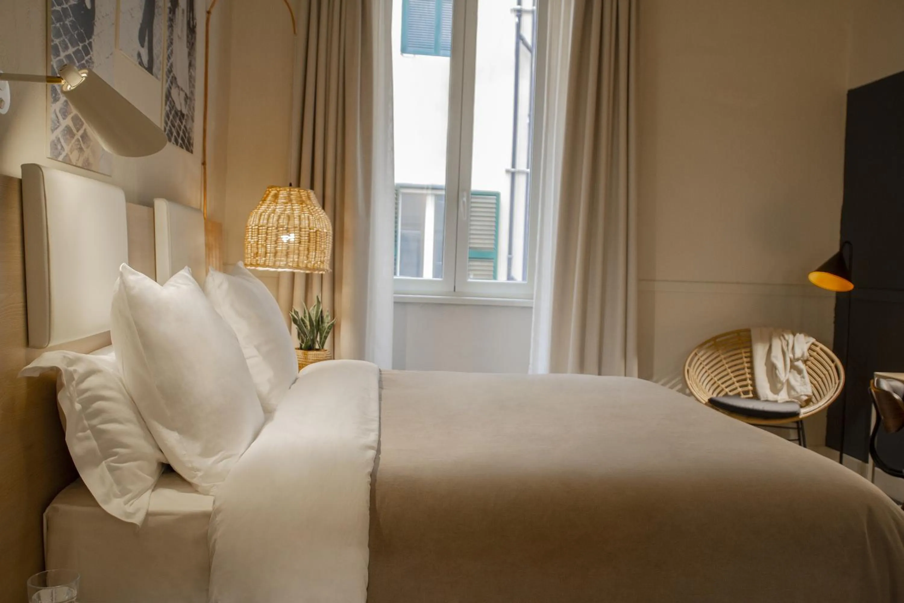 Bed in Hotel Bilbao Jardines