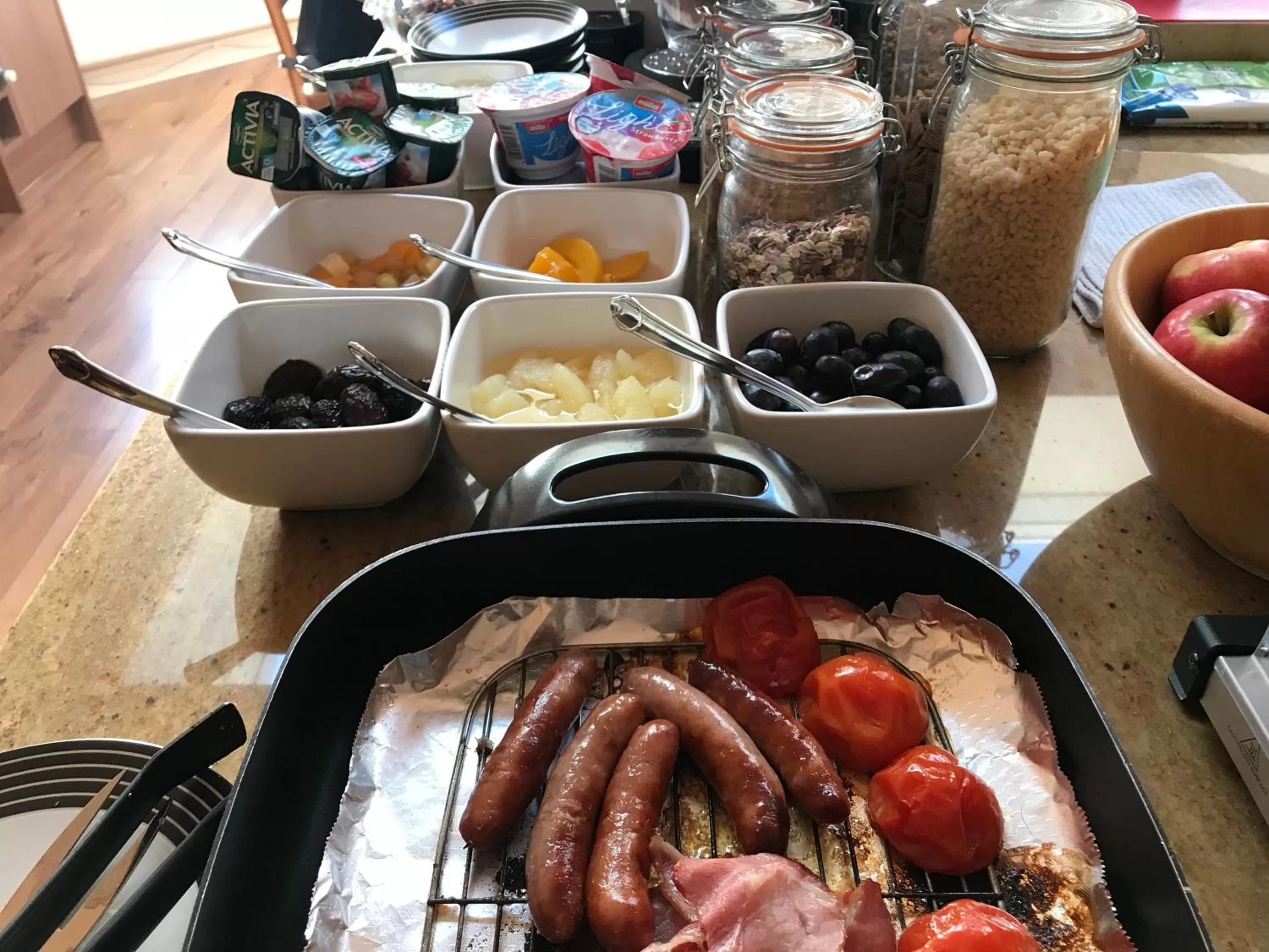 Buffet breakfast in No. 82 B&B