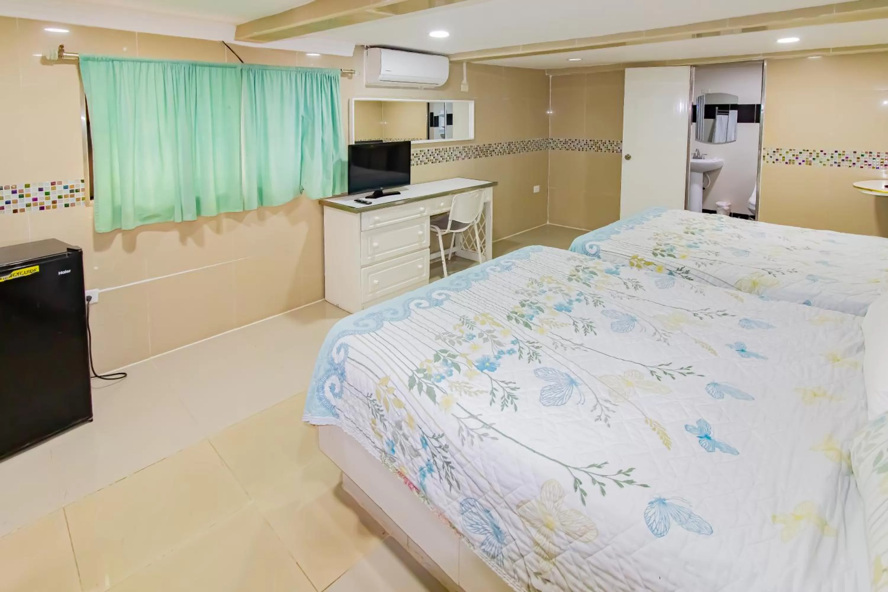 Bed in Hotel La Casona Dorada