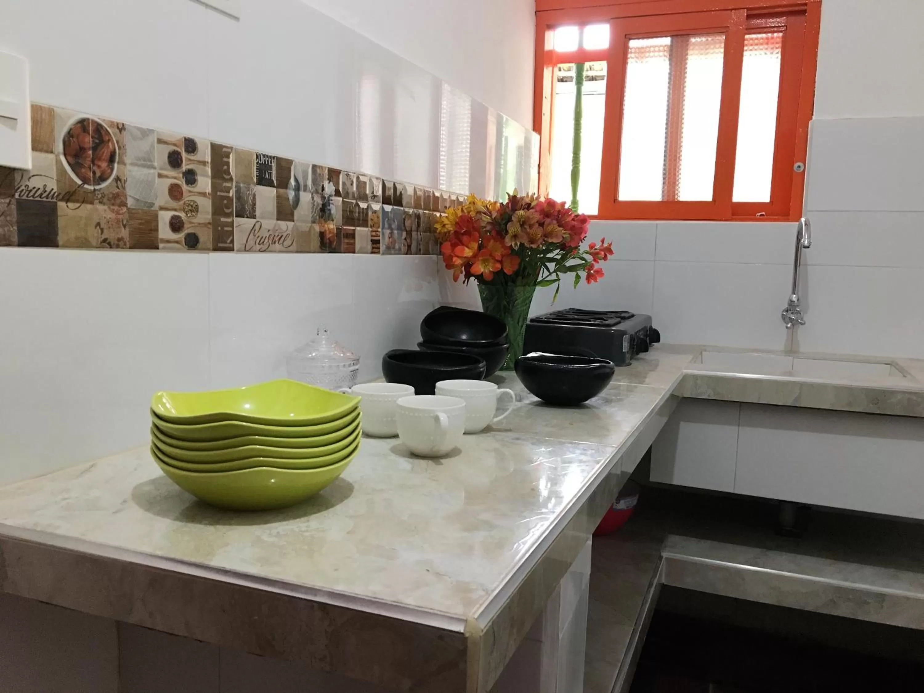 Kitchen/Kitchenette in Posada Turistica Nakku