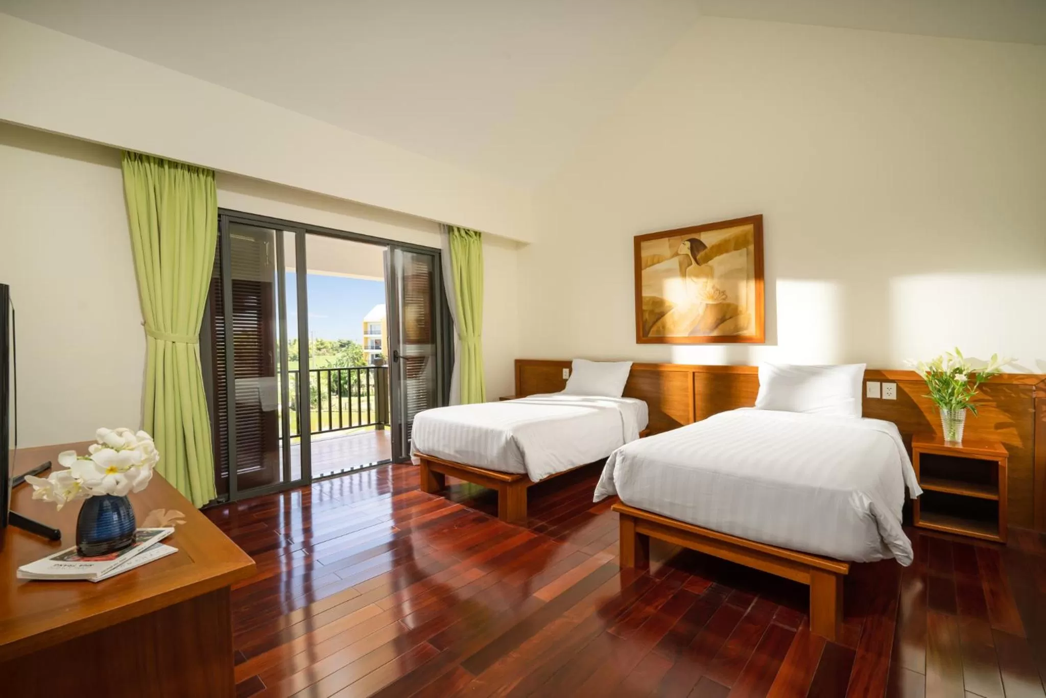 Bed in Palm Village Hoian - STAY 24H
