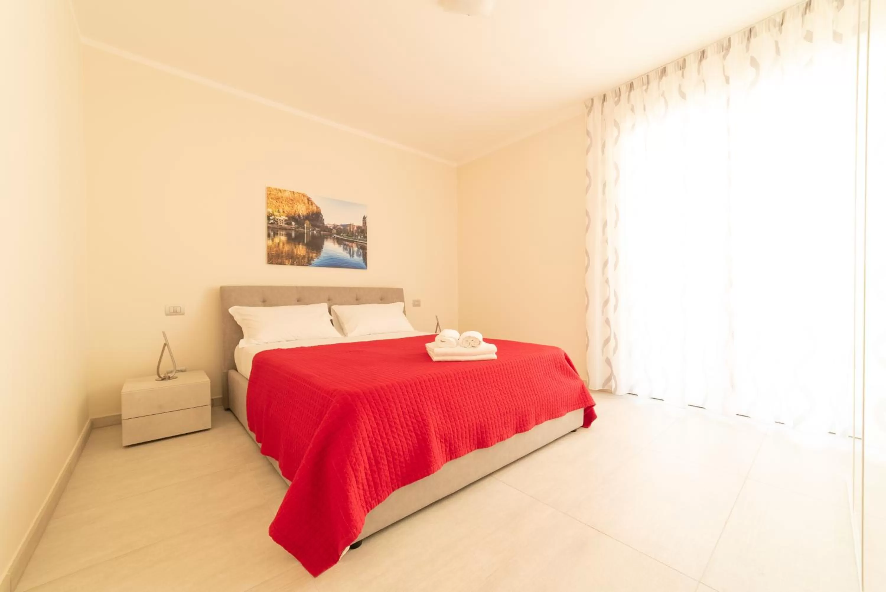 Bedroom, Bed in Yachting Residence