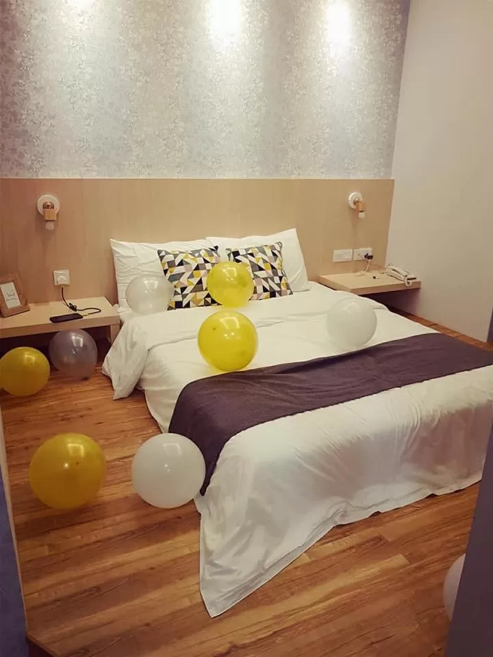 Bed in The Tree Hotel