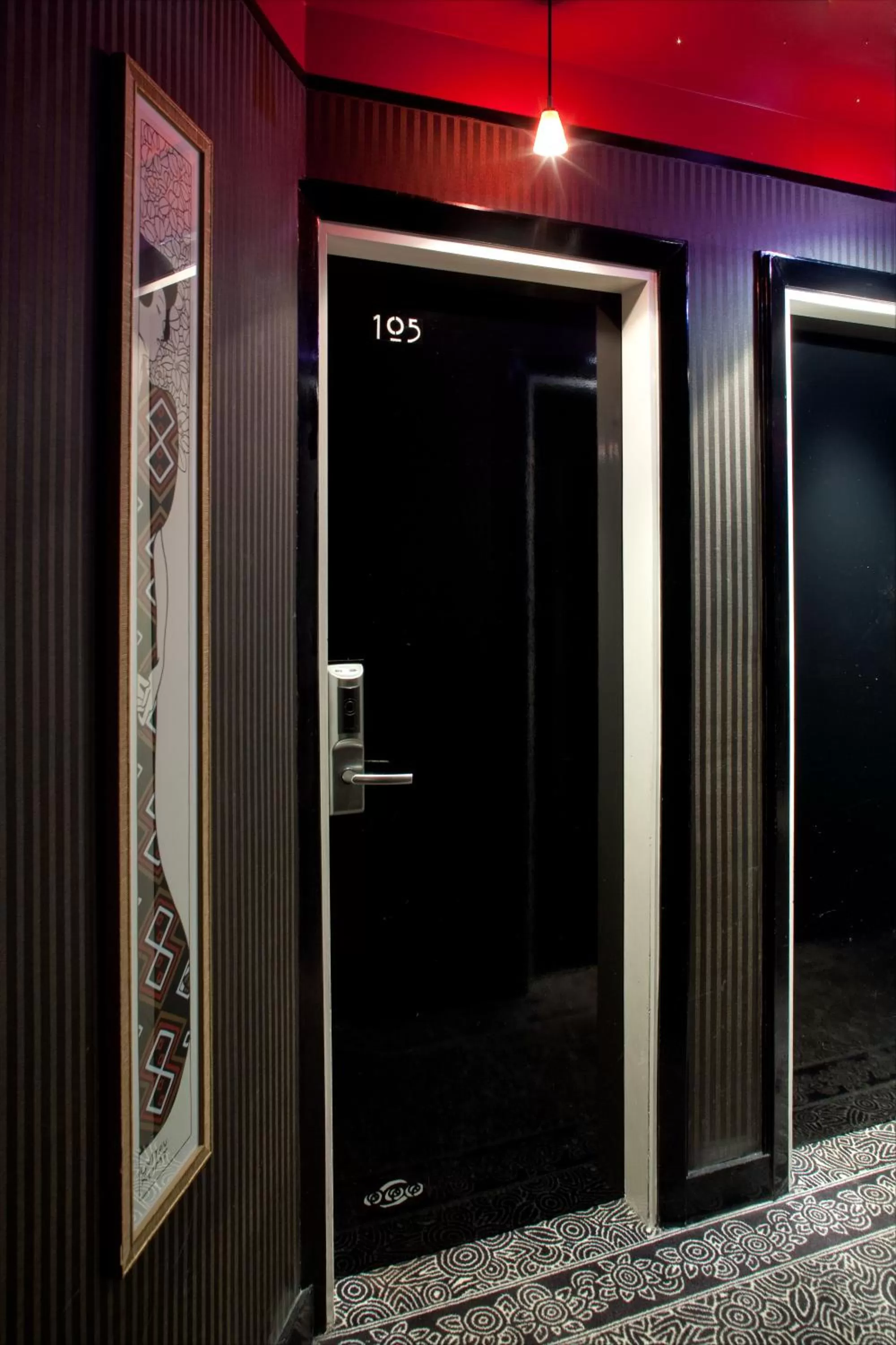 Decorative detail in Hotel Eiffel Seine