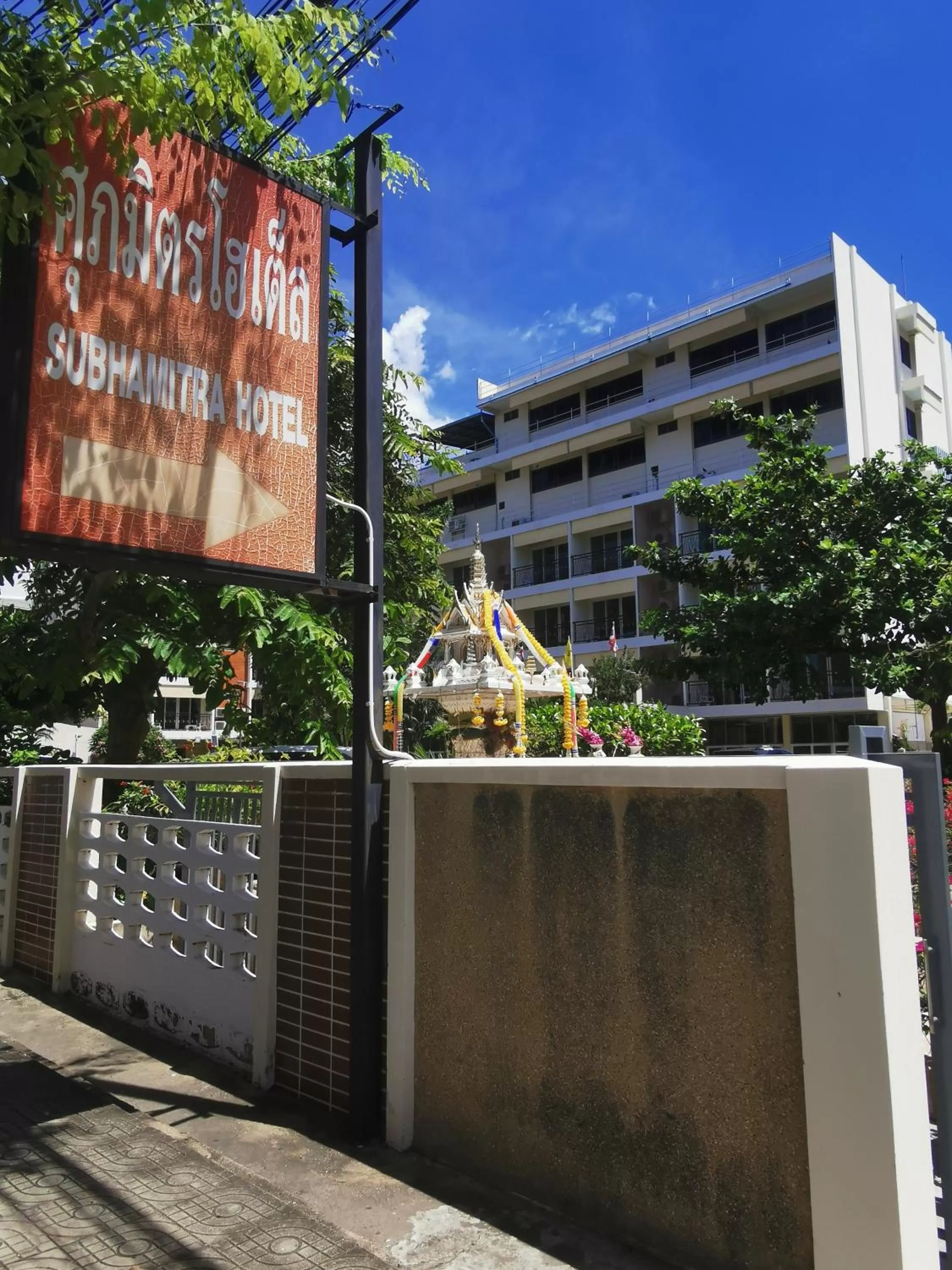 Facade/entrance in Subhamitra Hotel Hua Hin-SHA Certified
