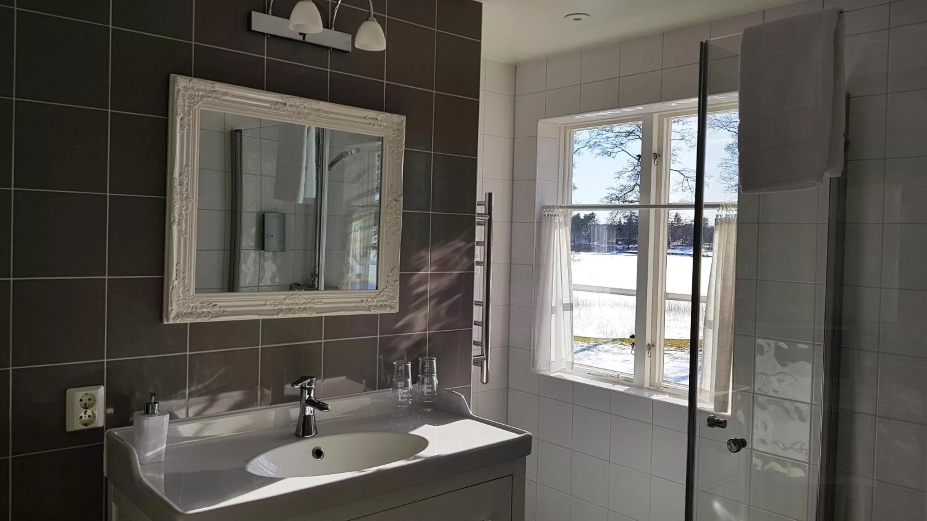 Shower in Hotell Grönfeltsgården