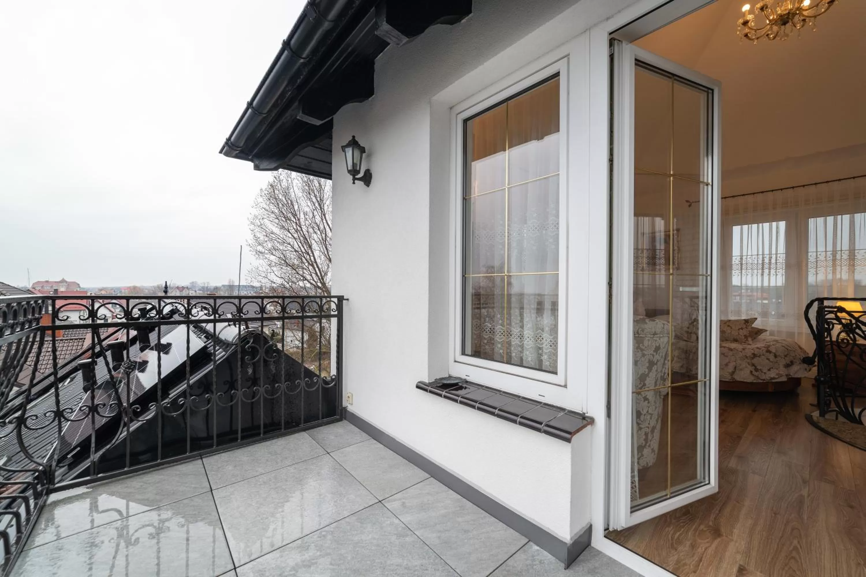 Balcony/Terrace in Pensjonat & Restauracja Admirał