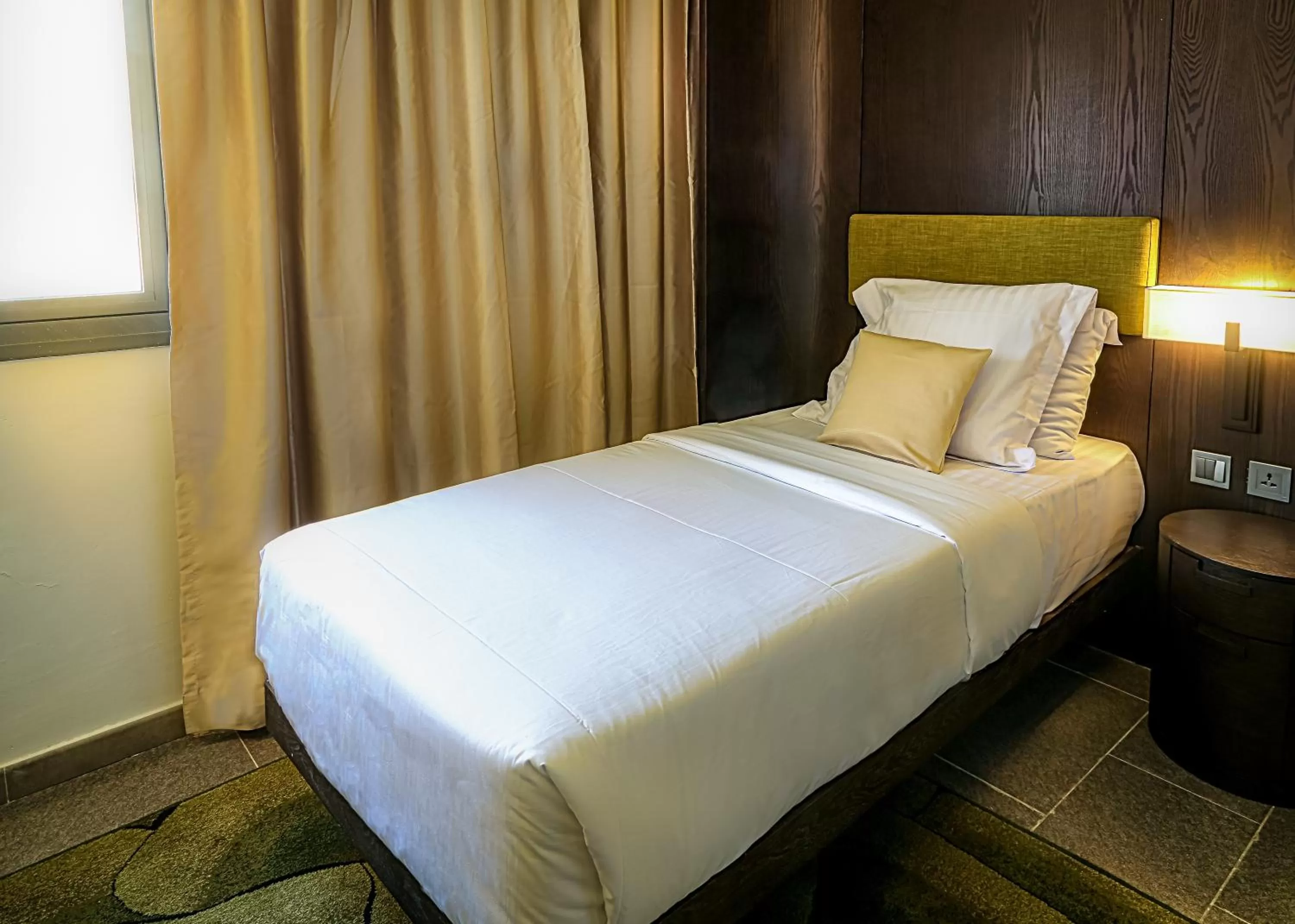 Bed in Azalaï Hôtel Nouakchott