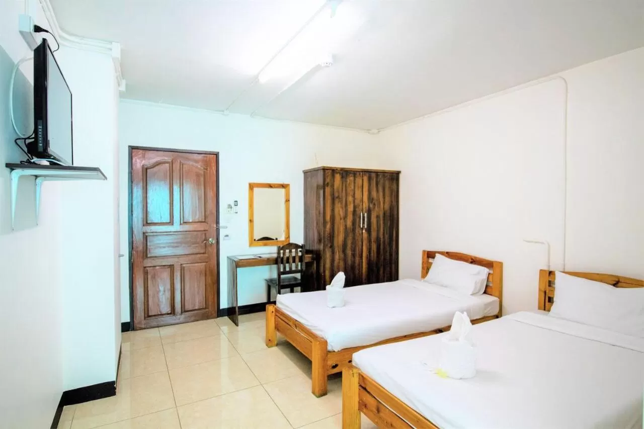 Bed in Eden Garden Resort