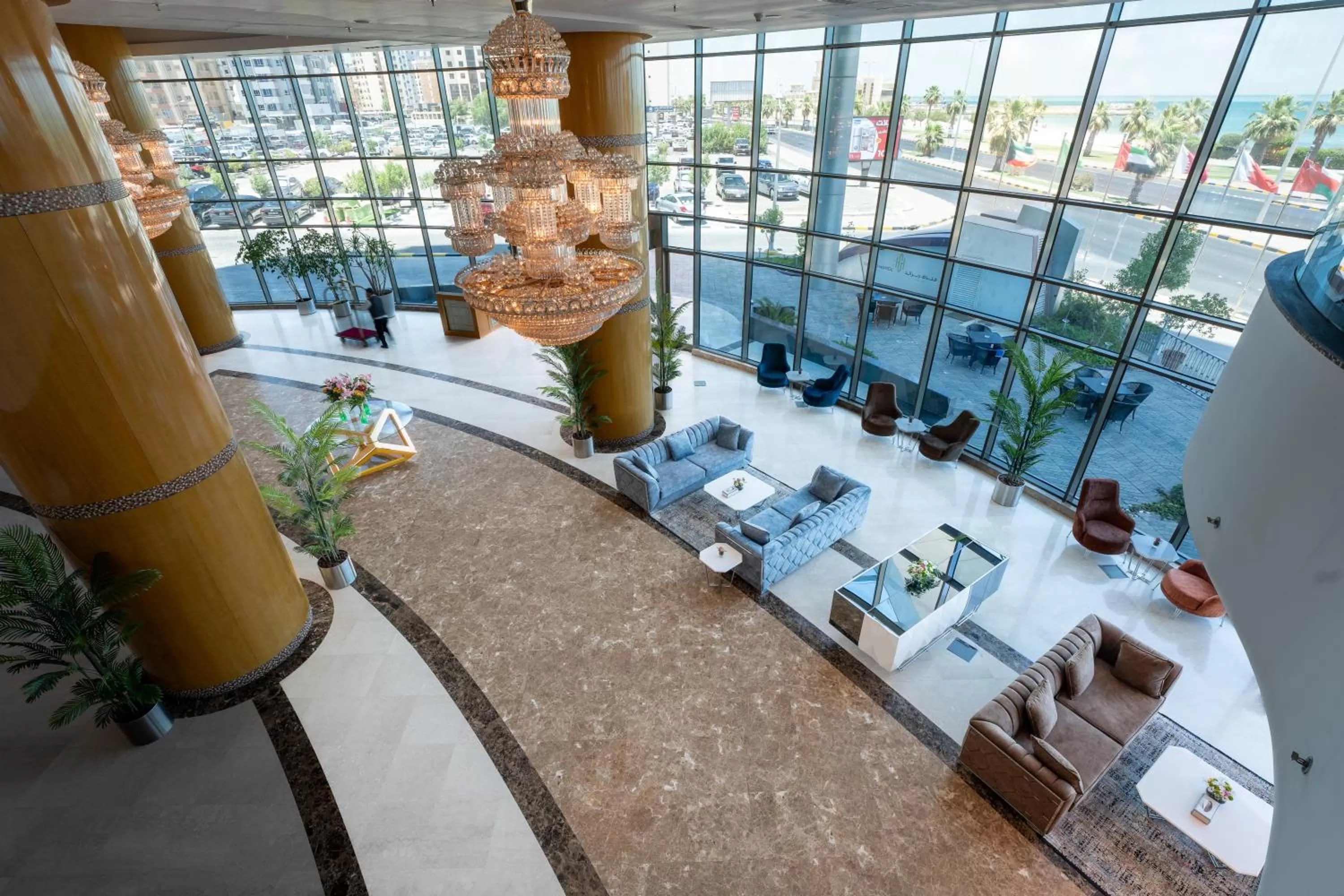 Lobby or reception in Kuwait Grand Hotel