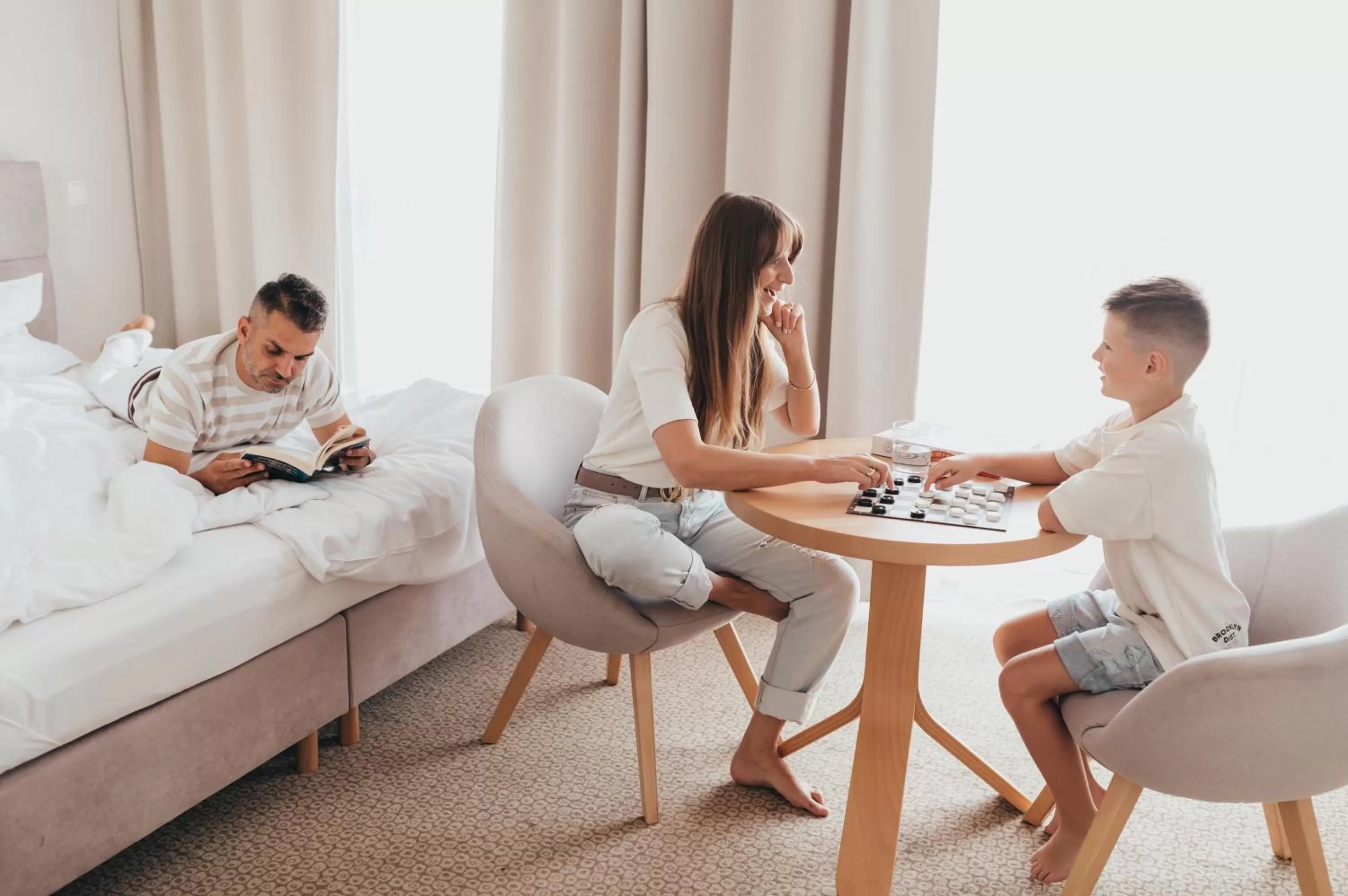 Bed in Molo Park Aparthotel