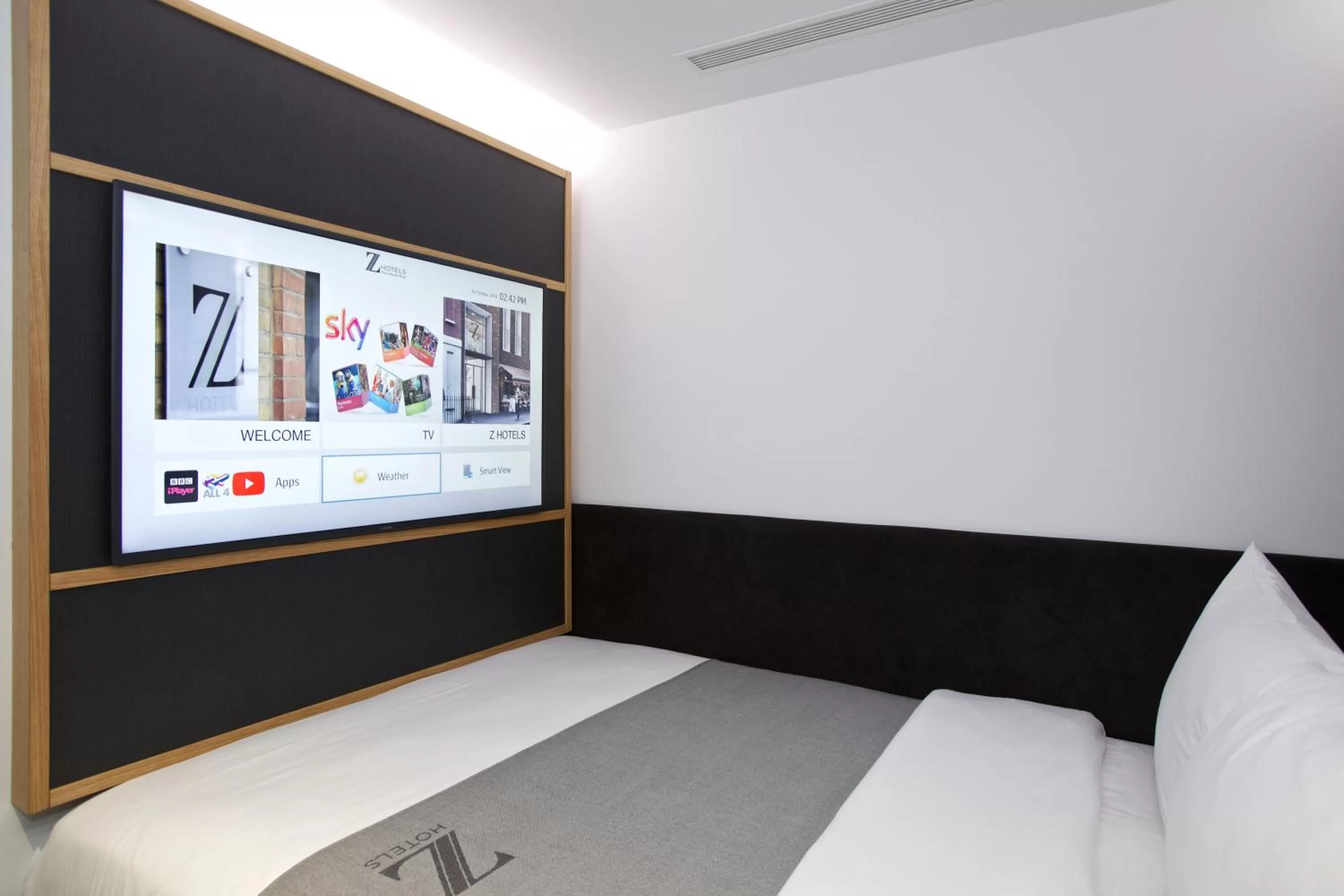 Bedroom, Bed in The Z Hotel Covent Garden