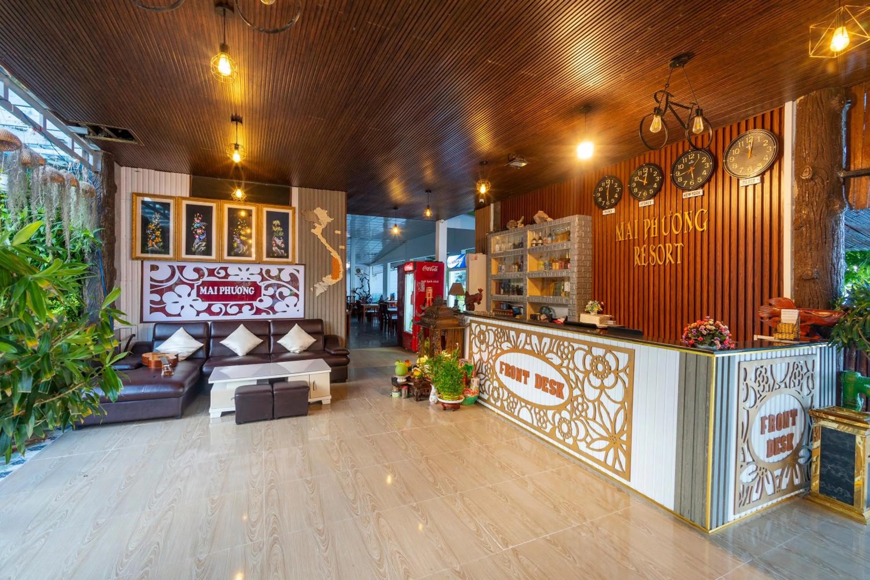 Lobby or reception in Mai Phuong Resort Phu Quoc
