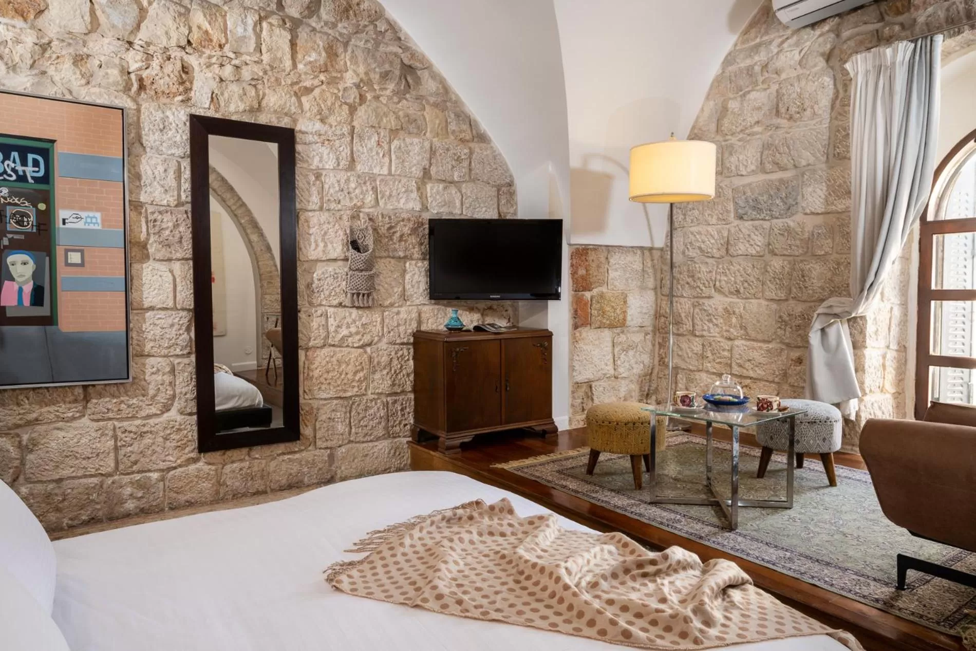 Living room, Bed in Alegra Boutique Hotel