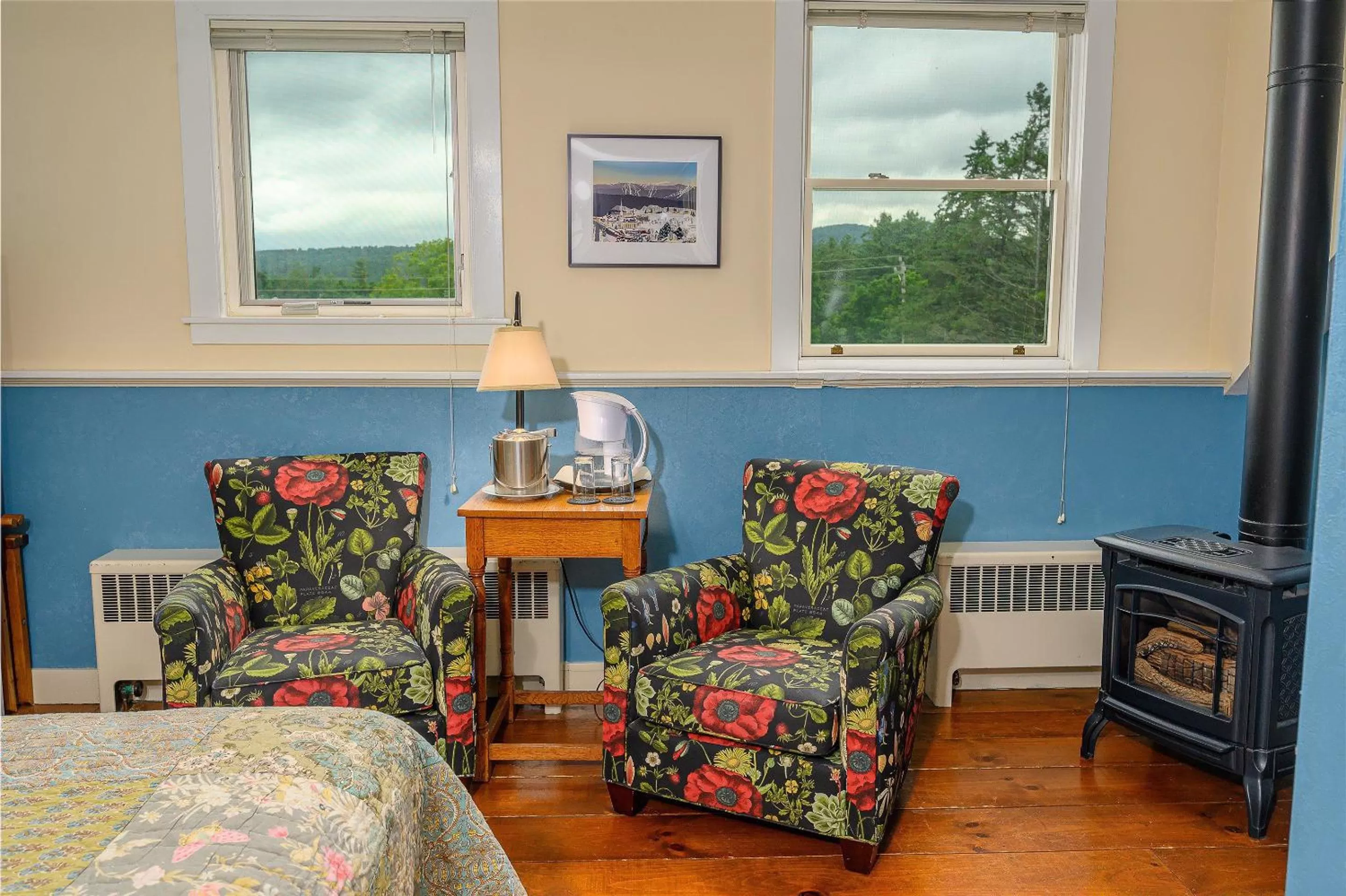 Seating area in Brass Lantern Inn