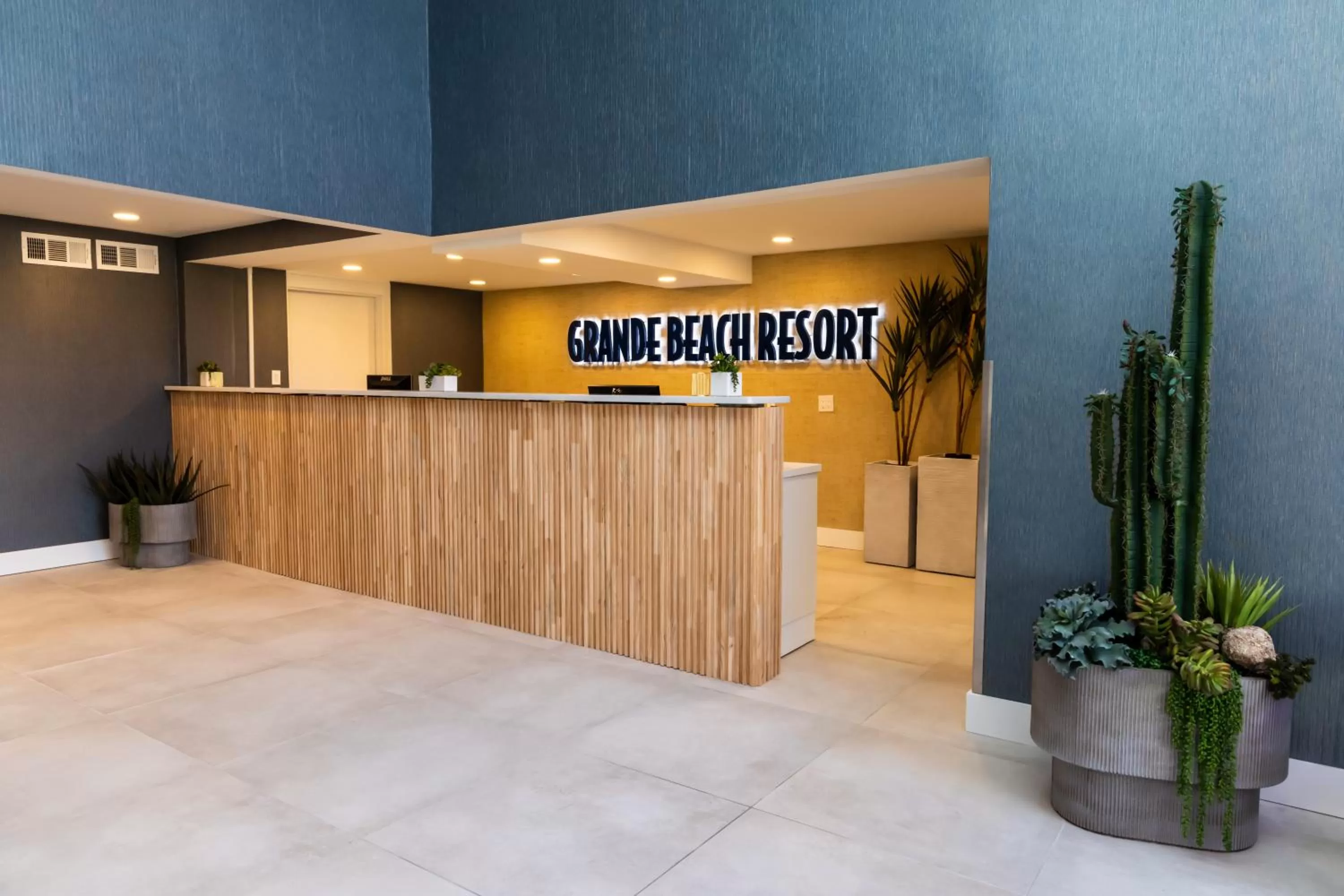 Lobby or reception in Grande Beach Resort