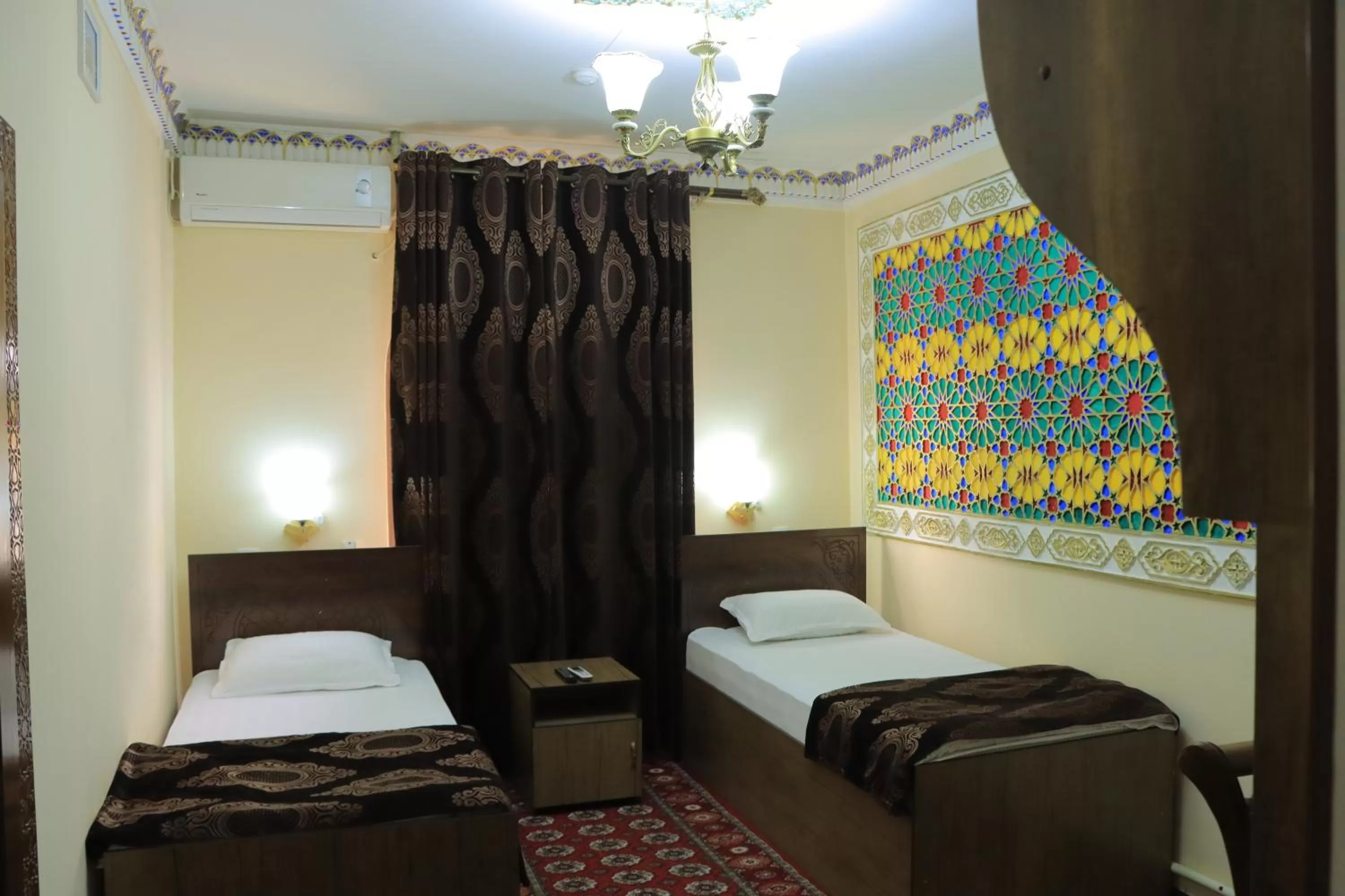 Photo of the whole room, Bed in Bukhara Baraka Boutique Hotel