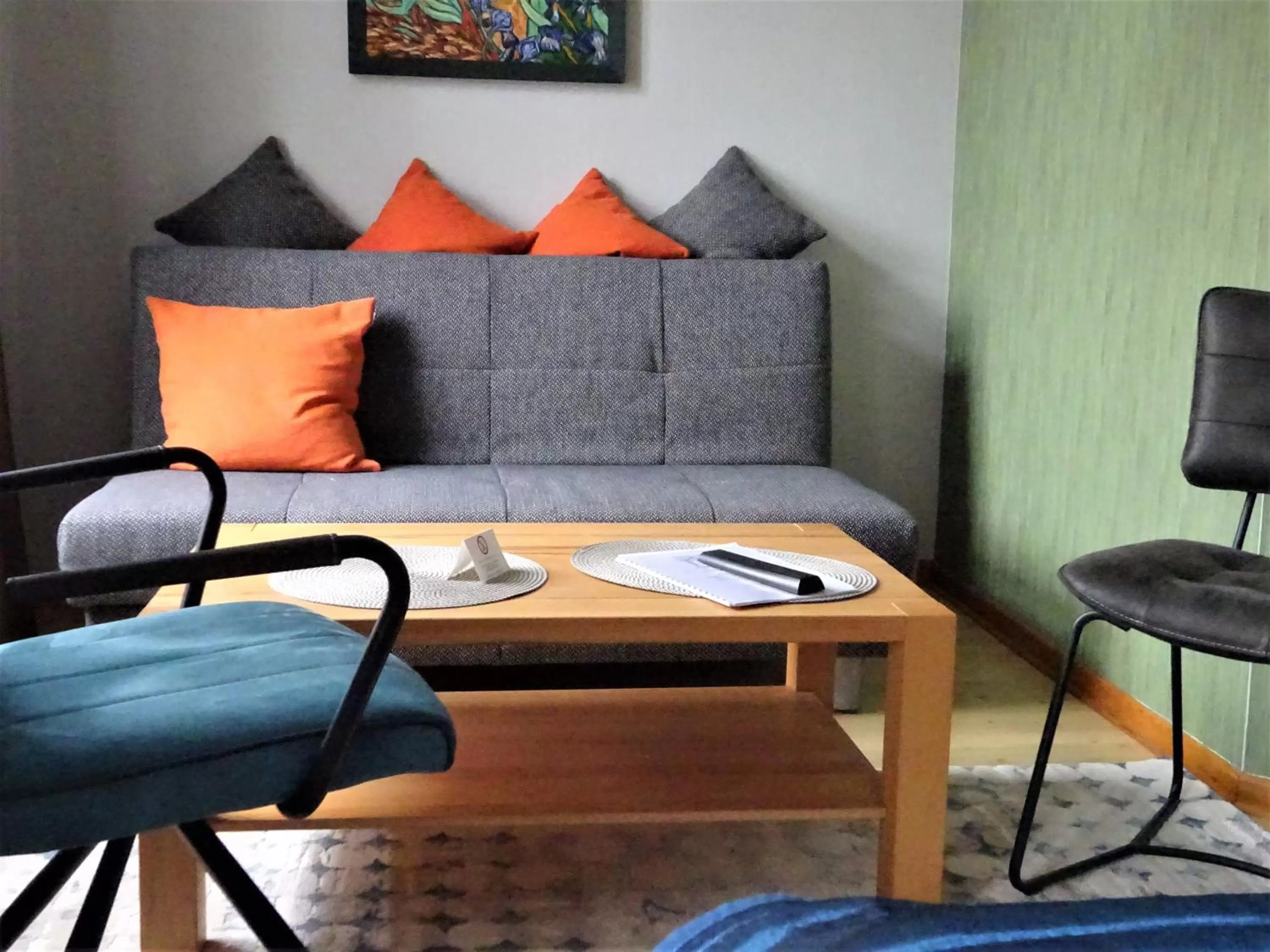 Seating area in Hotel Pension Zur Fährbrücke