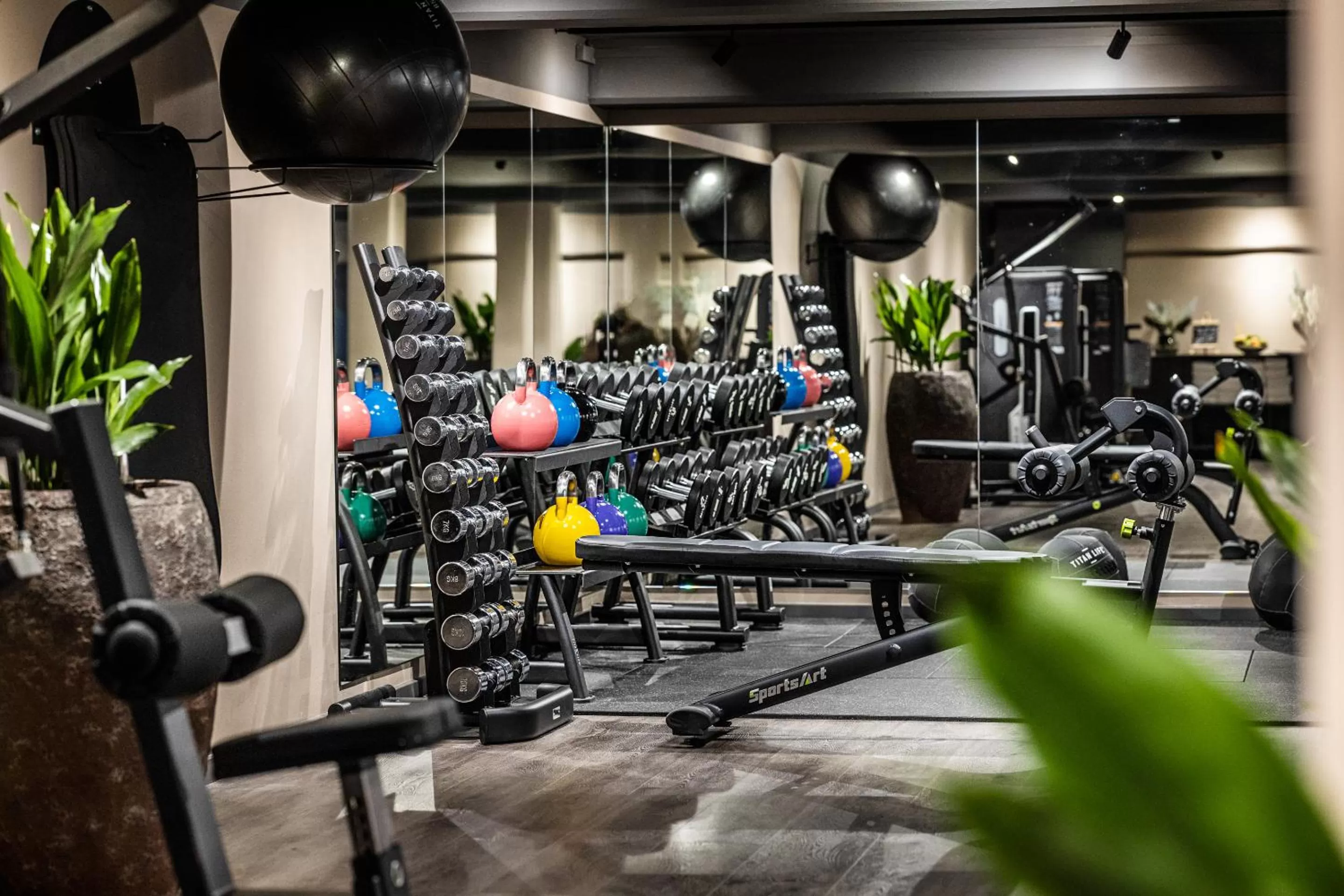 Fitness centre/facilities in Pier 5 Hotel