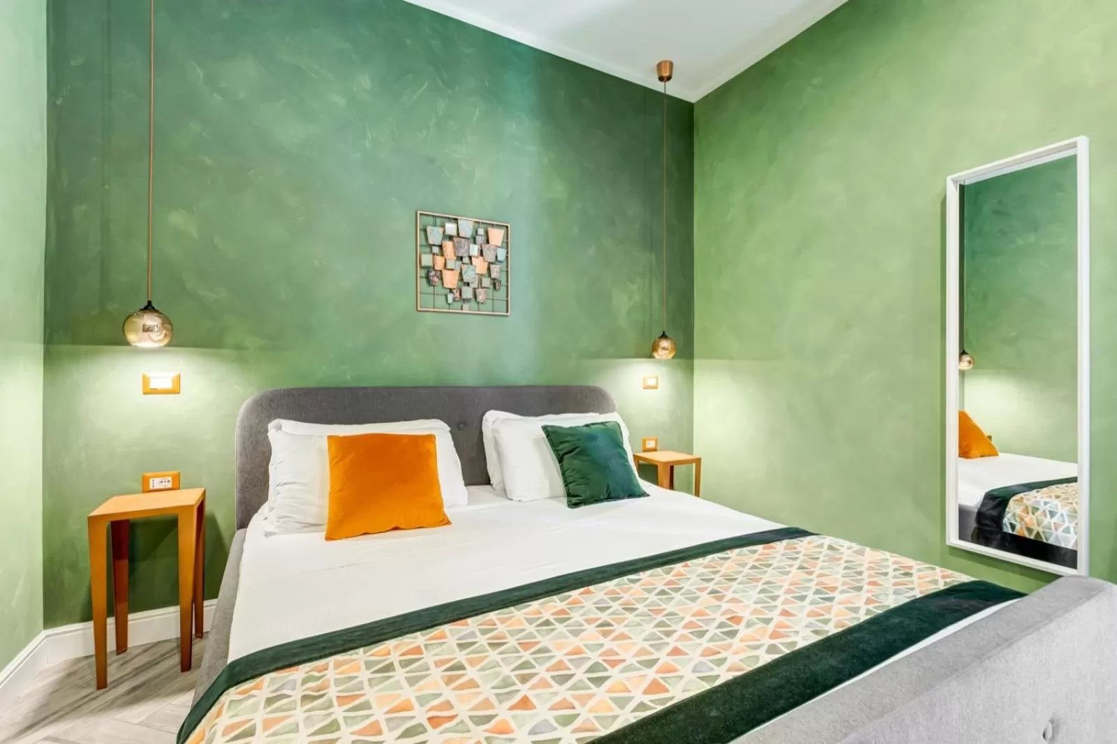 Bed in Ripetta Deluxe Suites