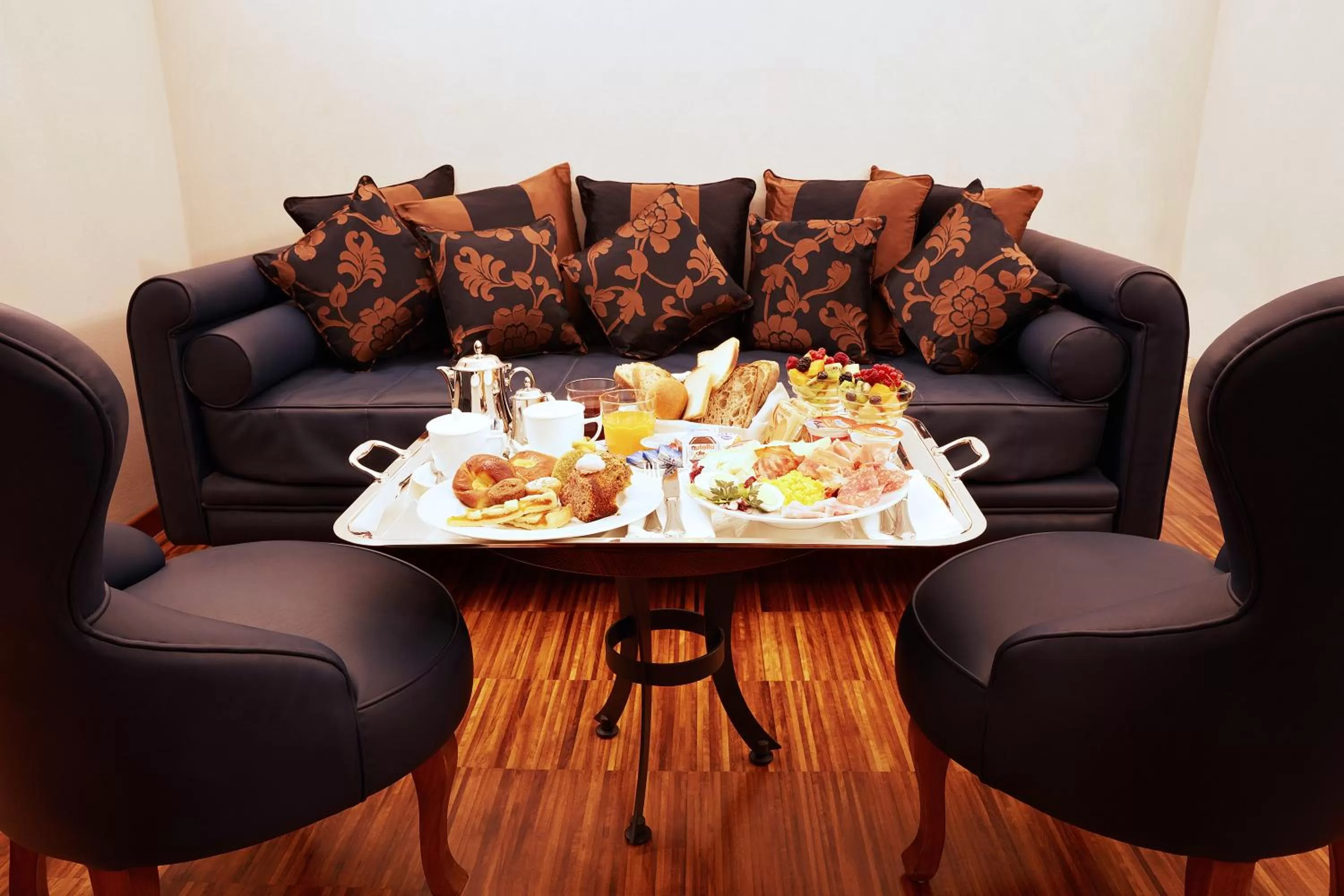 Continental breakfast in The Code Hotel