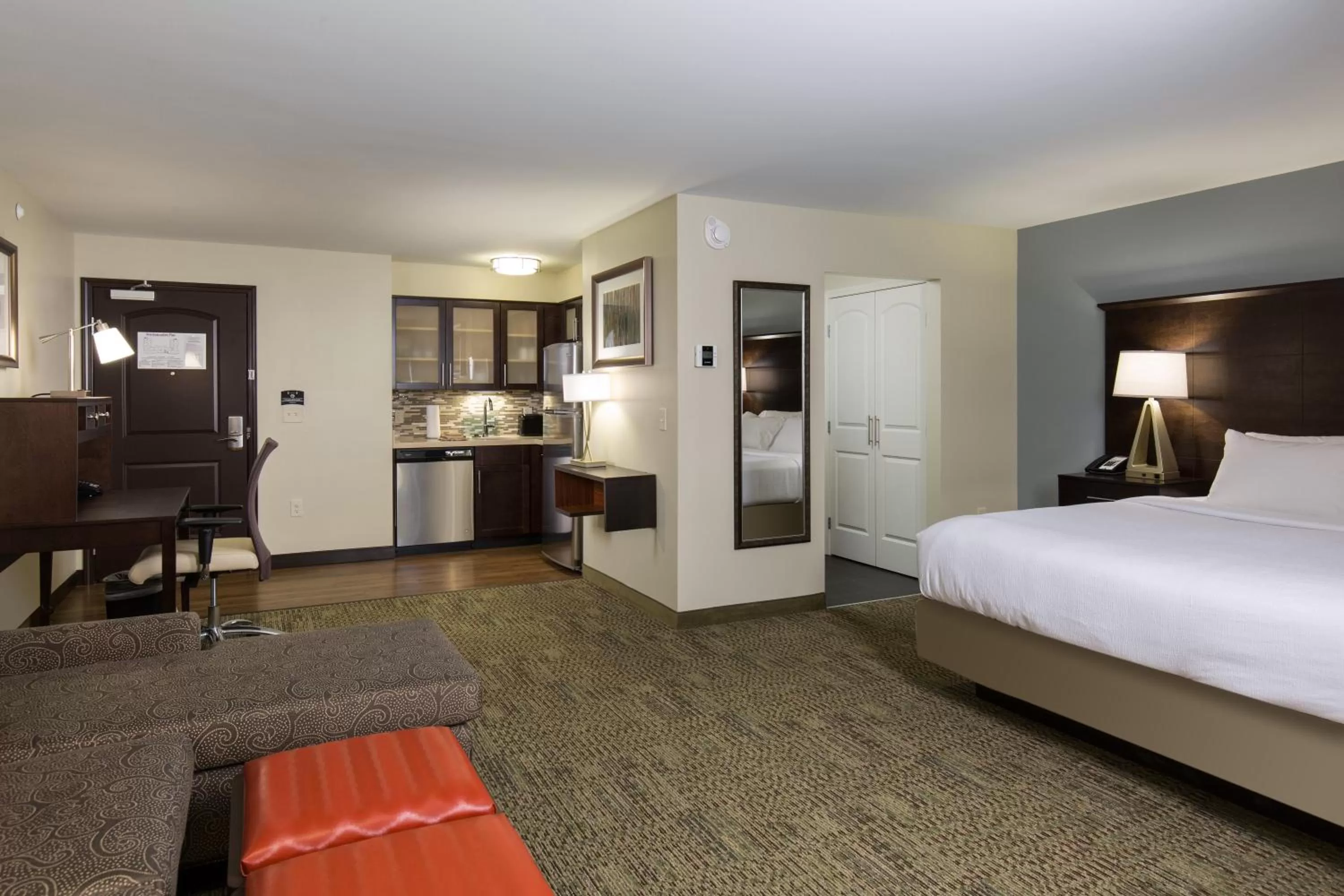 Photo of the whole room, Bed in Staybridge Suites - Newark - Fremont by IHG