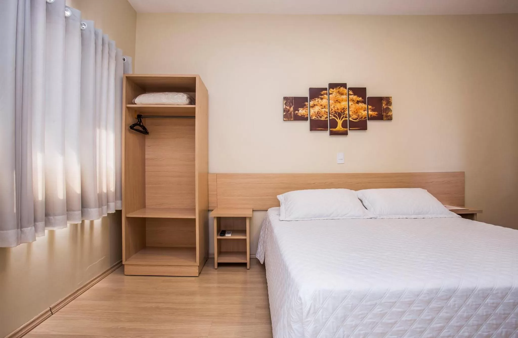 Bed in Hotel Metrópole Paulínia