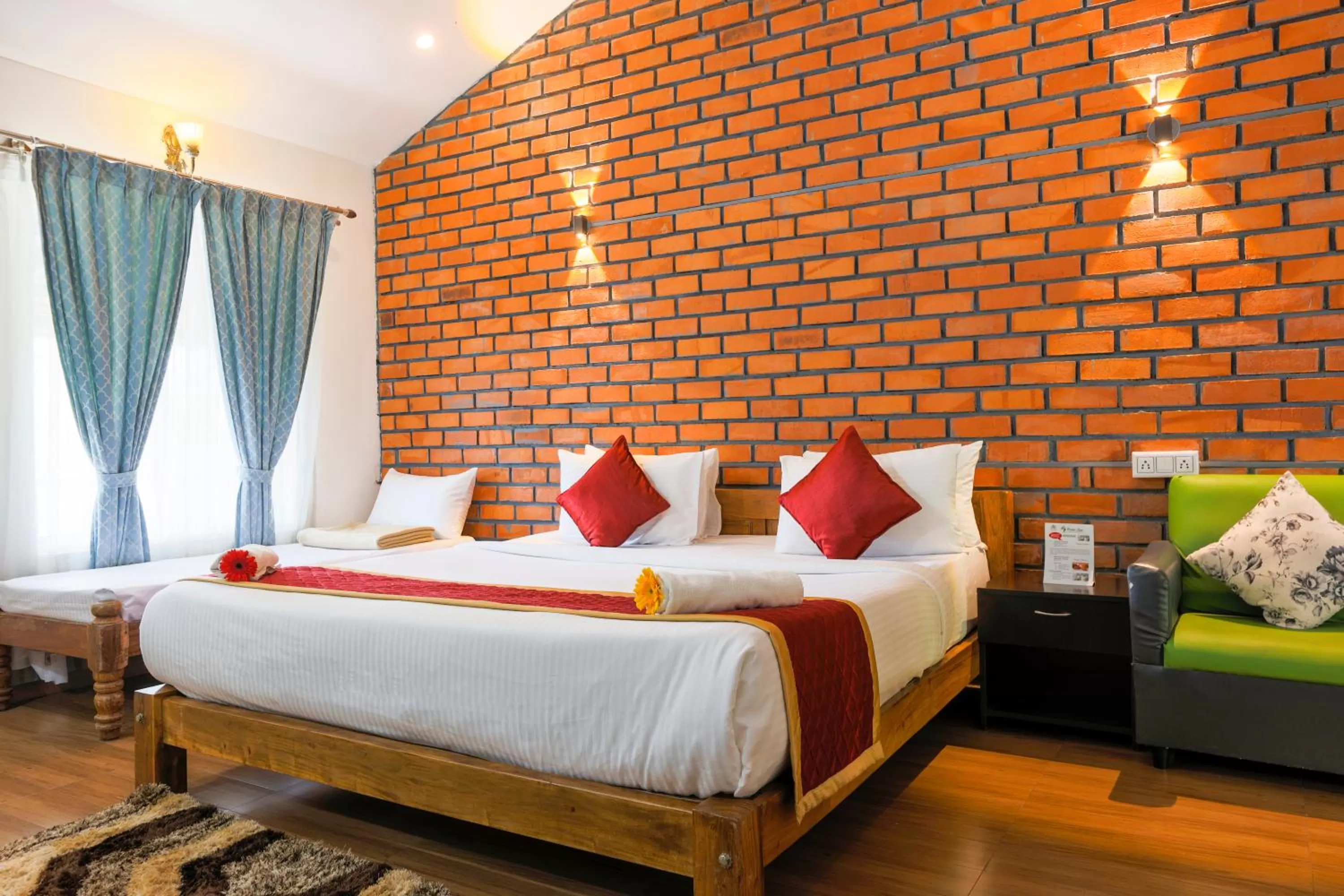 Bed in The Spectrum Resort - Chikmagalur