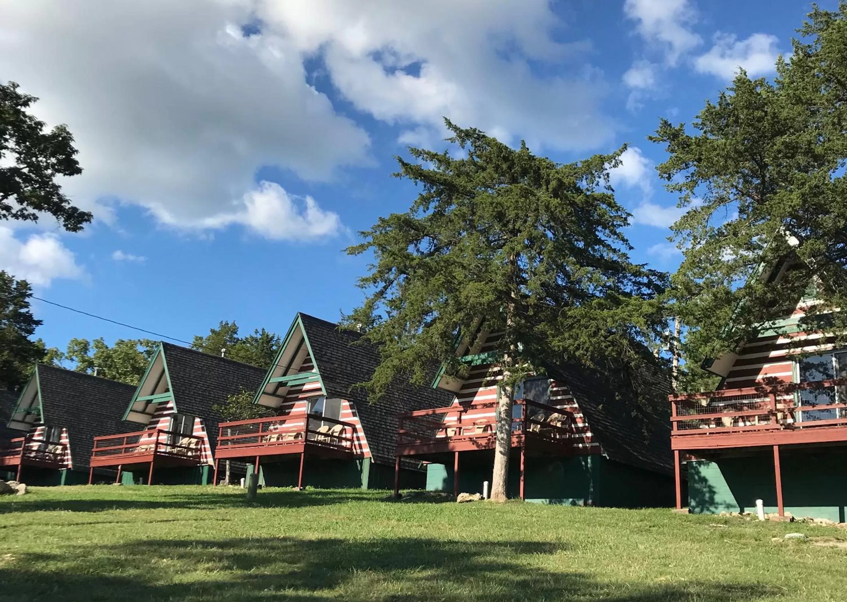 Property building in Calm Waters Resort