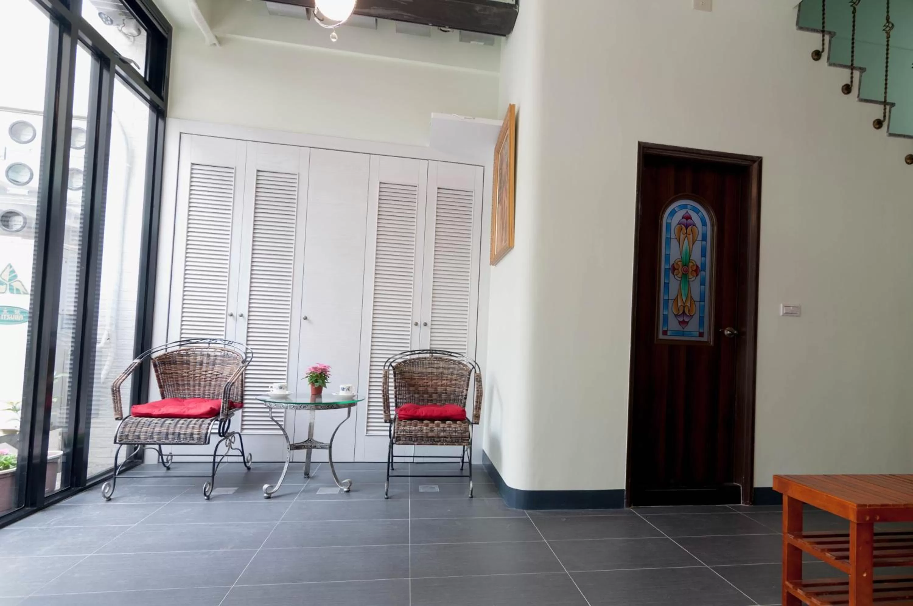 Decorative detail in Zhizhu Homestay