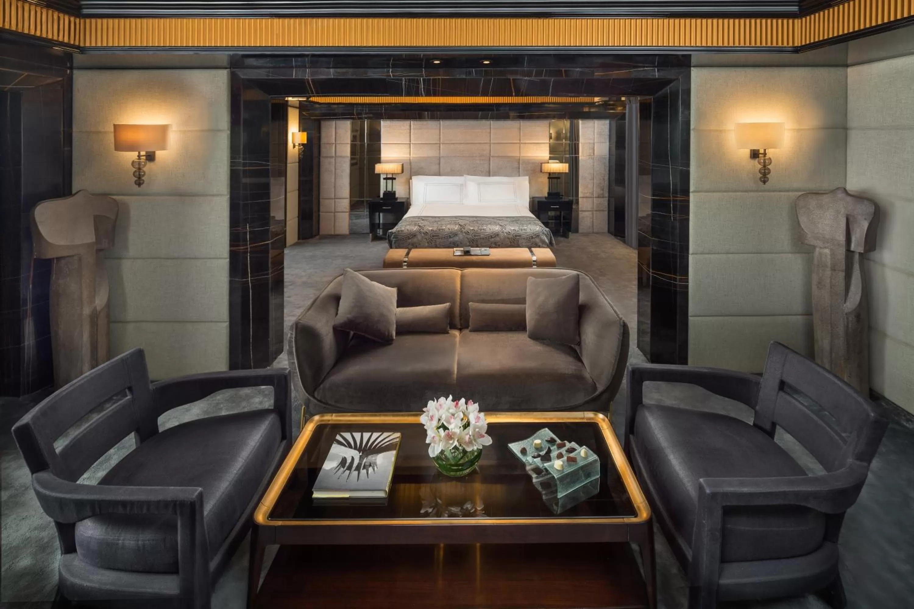 Living room in Fairmont Nile City