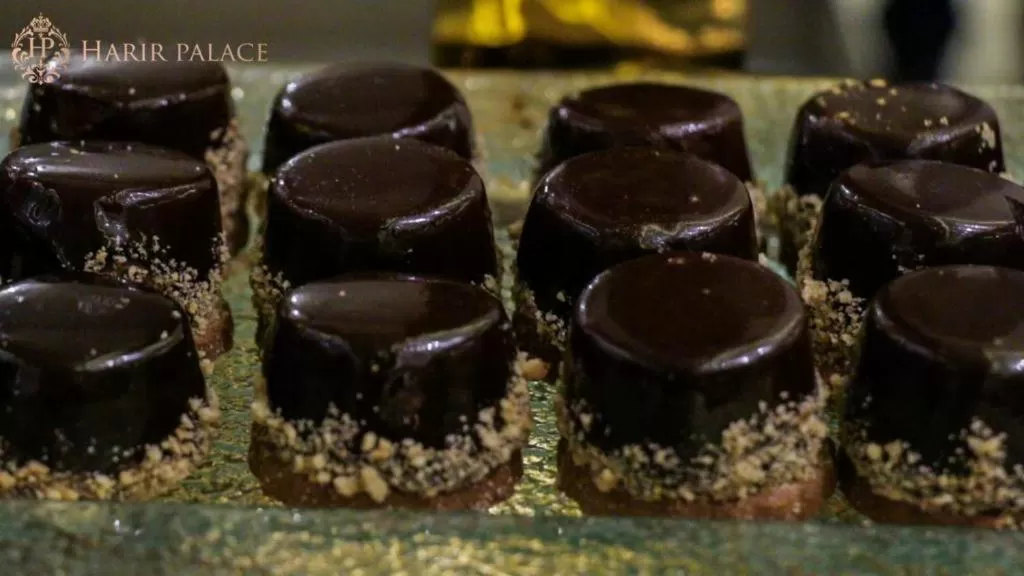 Food and drinks in Harir Palace Hotel