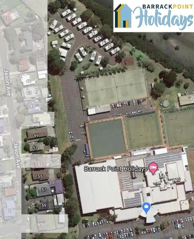 Bird's eye view, Bird's-eye View in Barrack Point Holidays