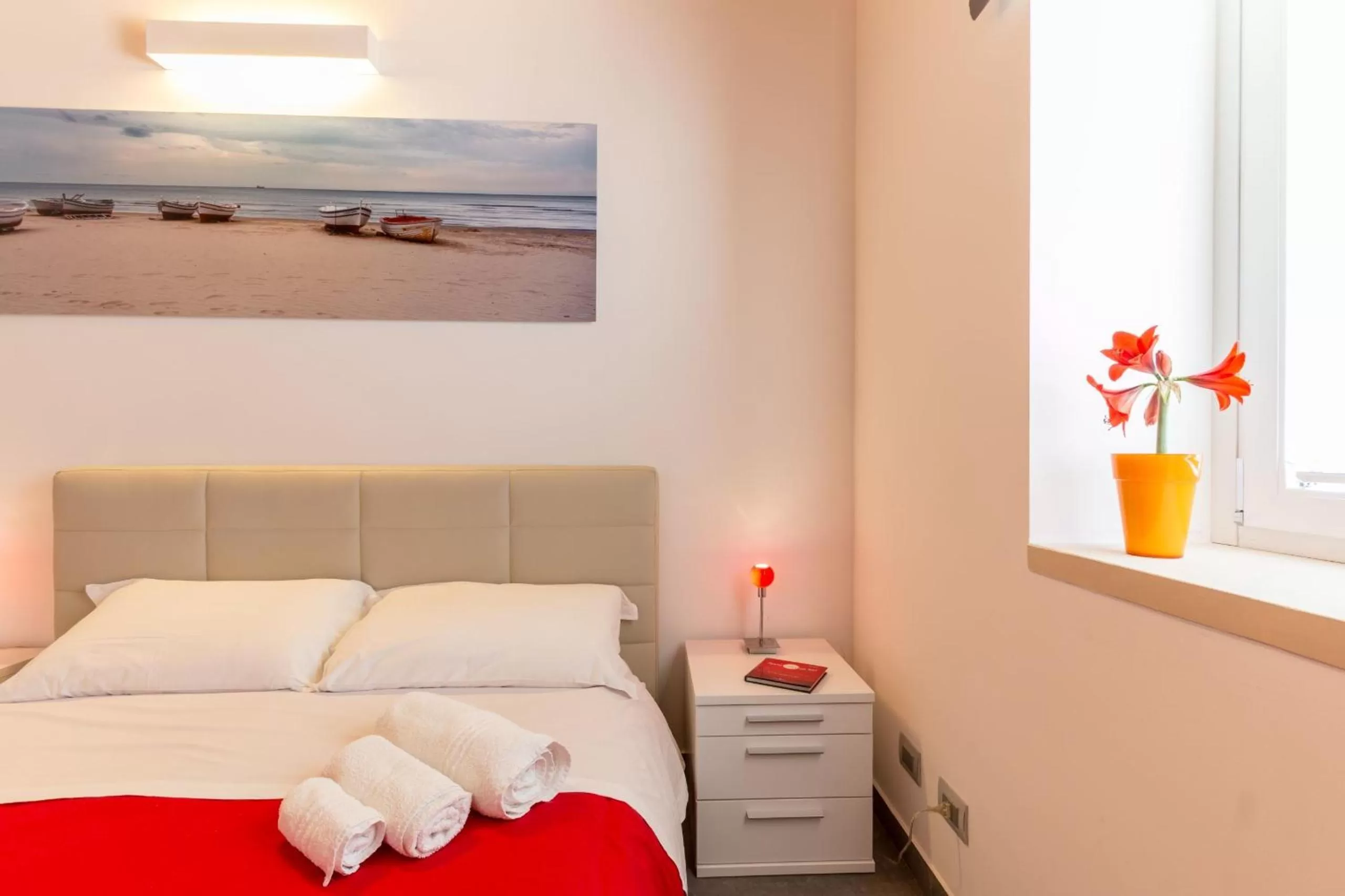 Bedroom, Bed in B&B Bianco E Blu