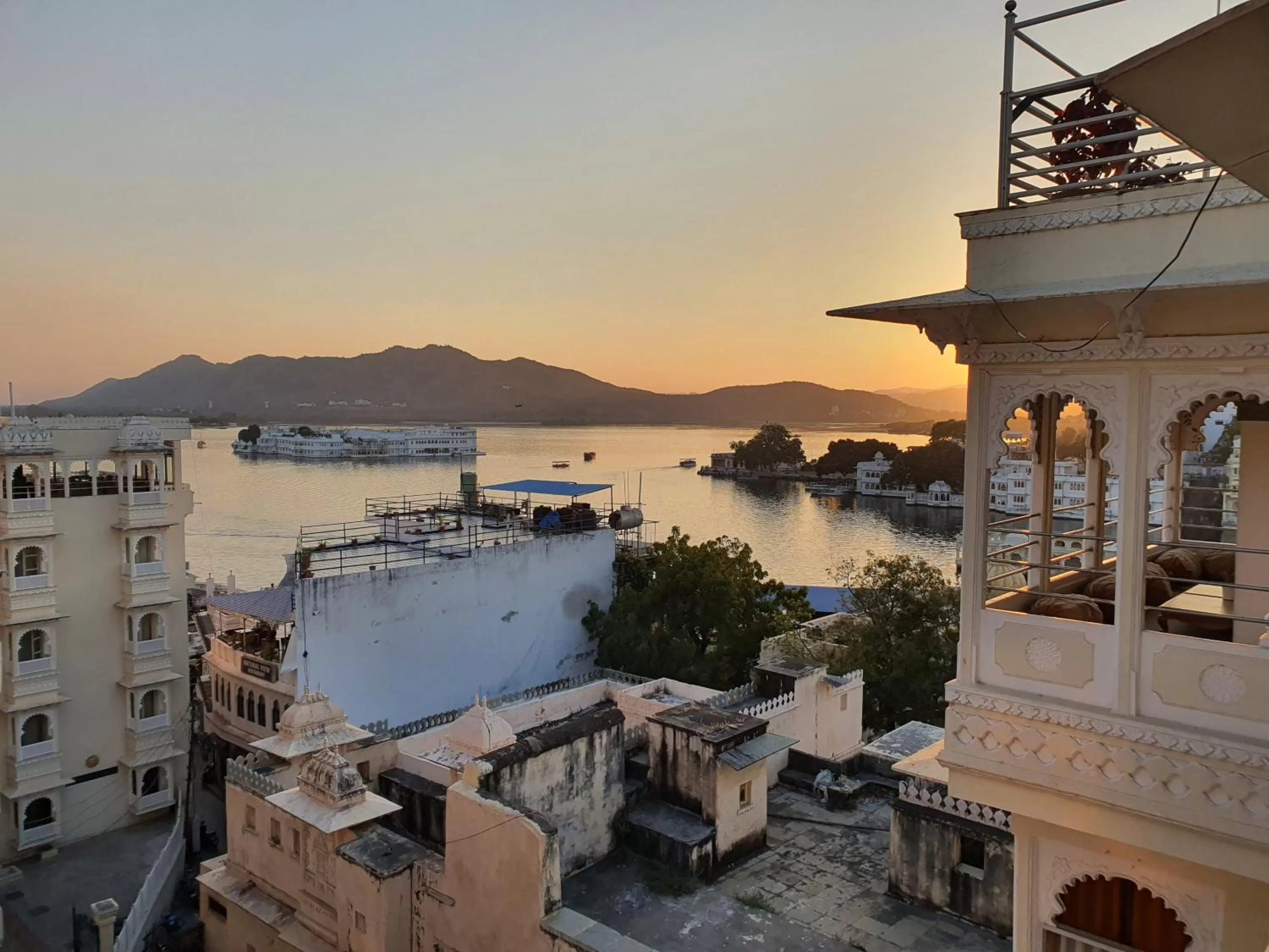 View (from property/room) in Hotel Mewar Haveli - At Lake Pichola