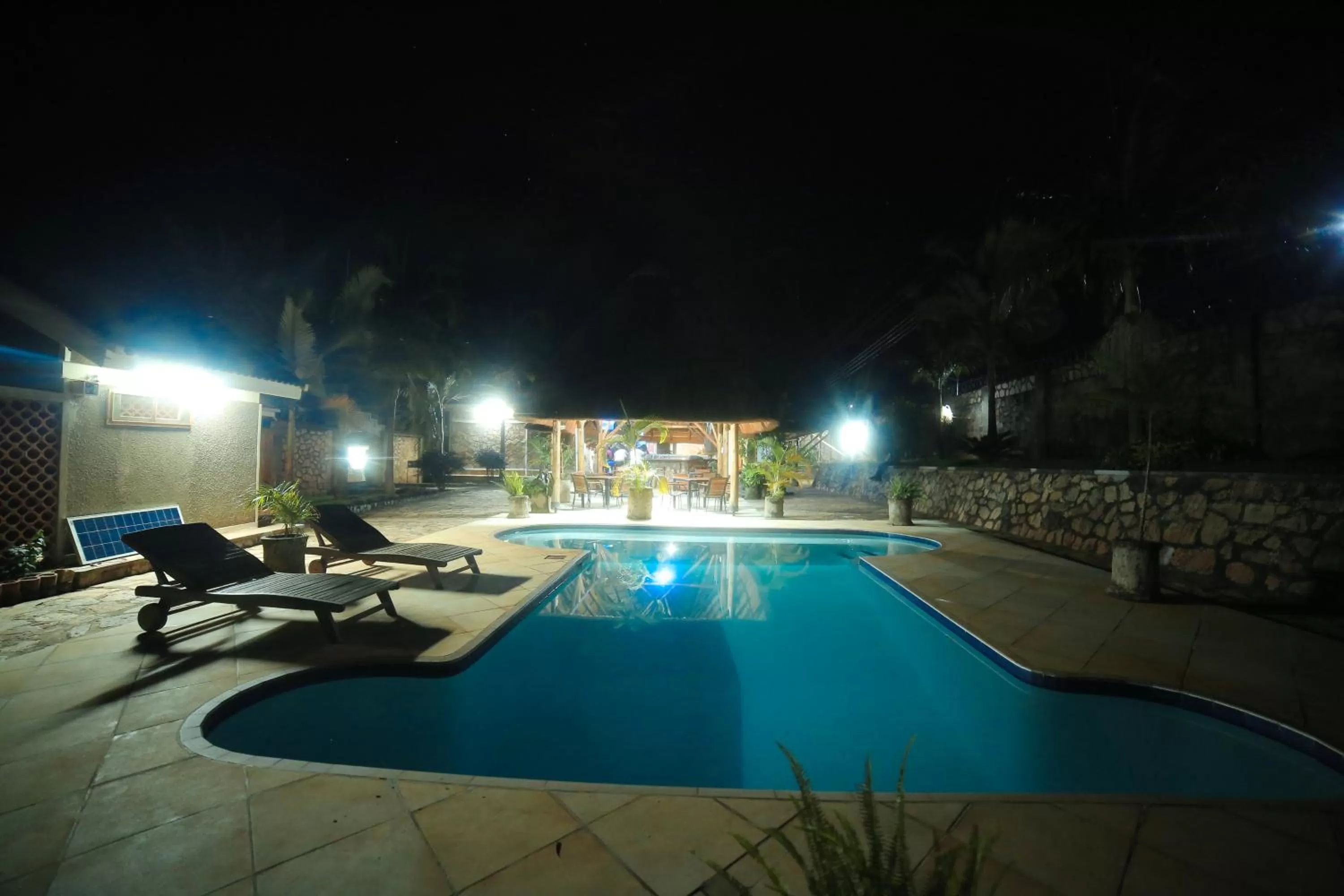Swimming Pool in Entebbe Palm Hotel