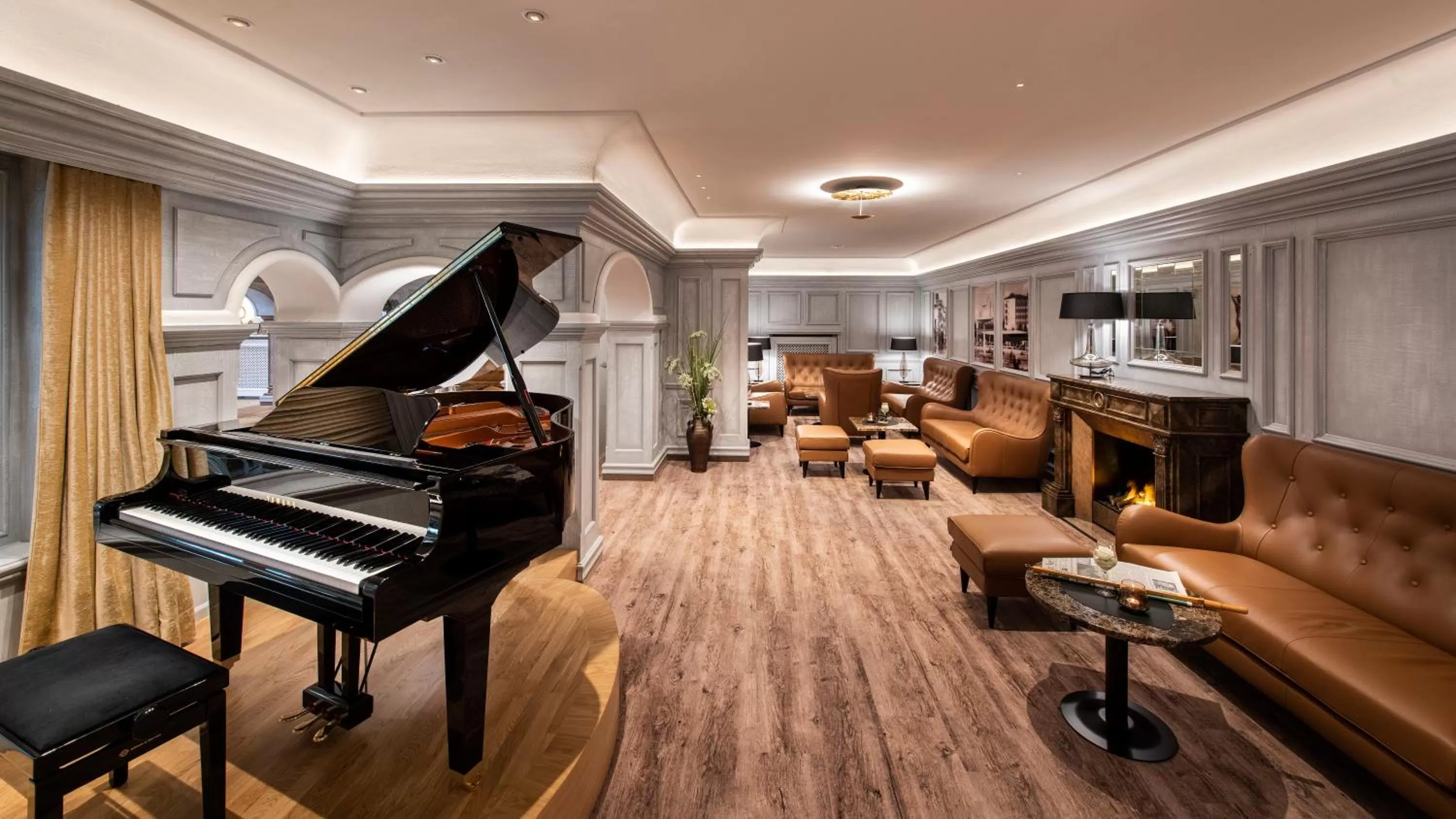 Lounge or bar in Parkhotel