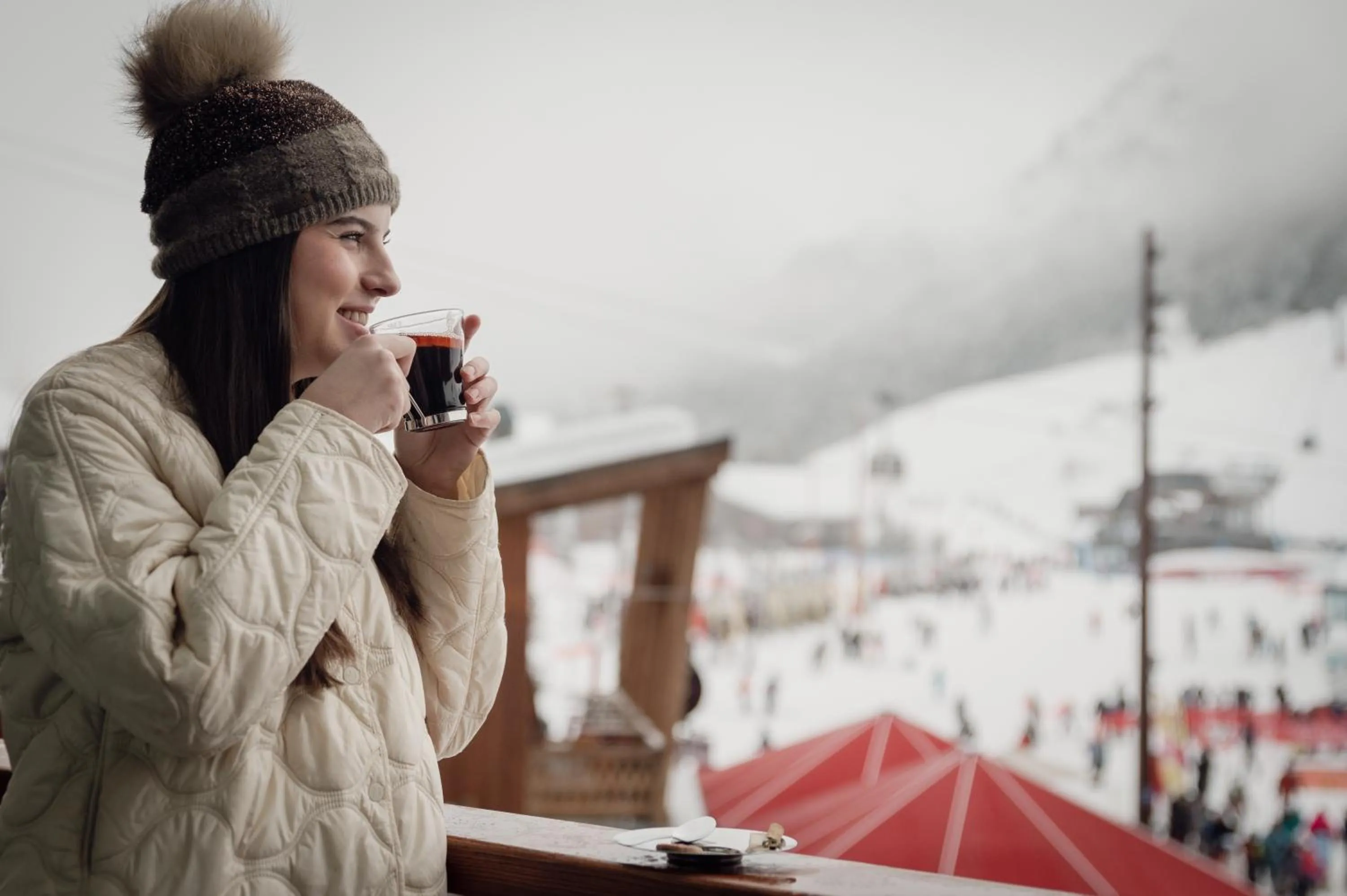 Balcony/Terrace in Hôtel Alpen Ruitor