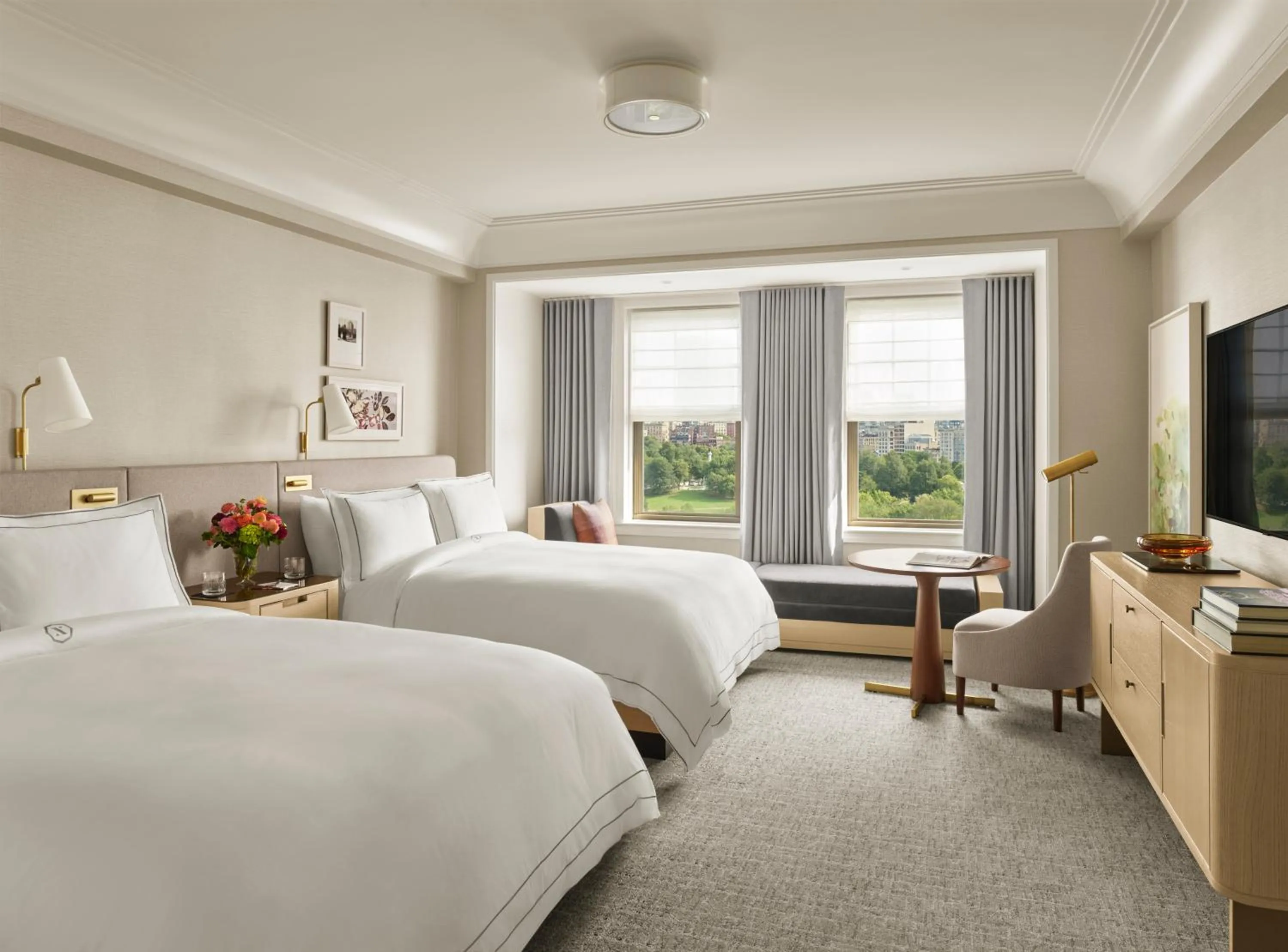 Photo of the whole room, Bed in The Newbury Boston