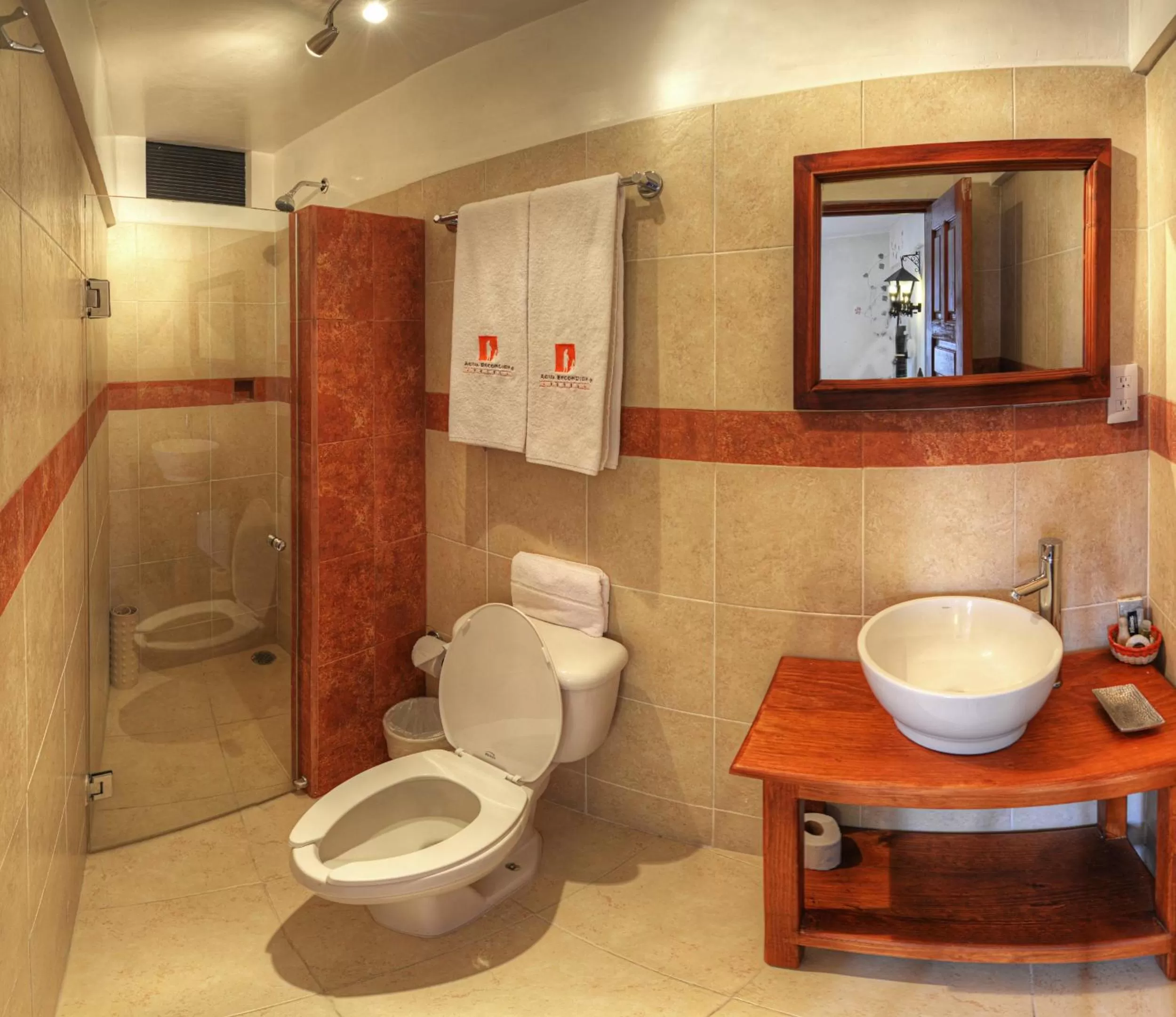 Bathroom in Hotel Agua Escondida