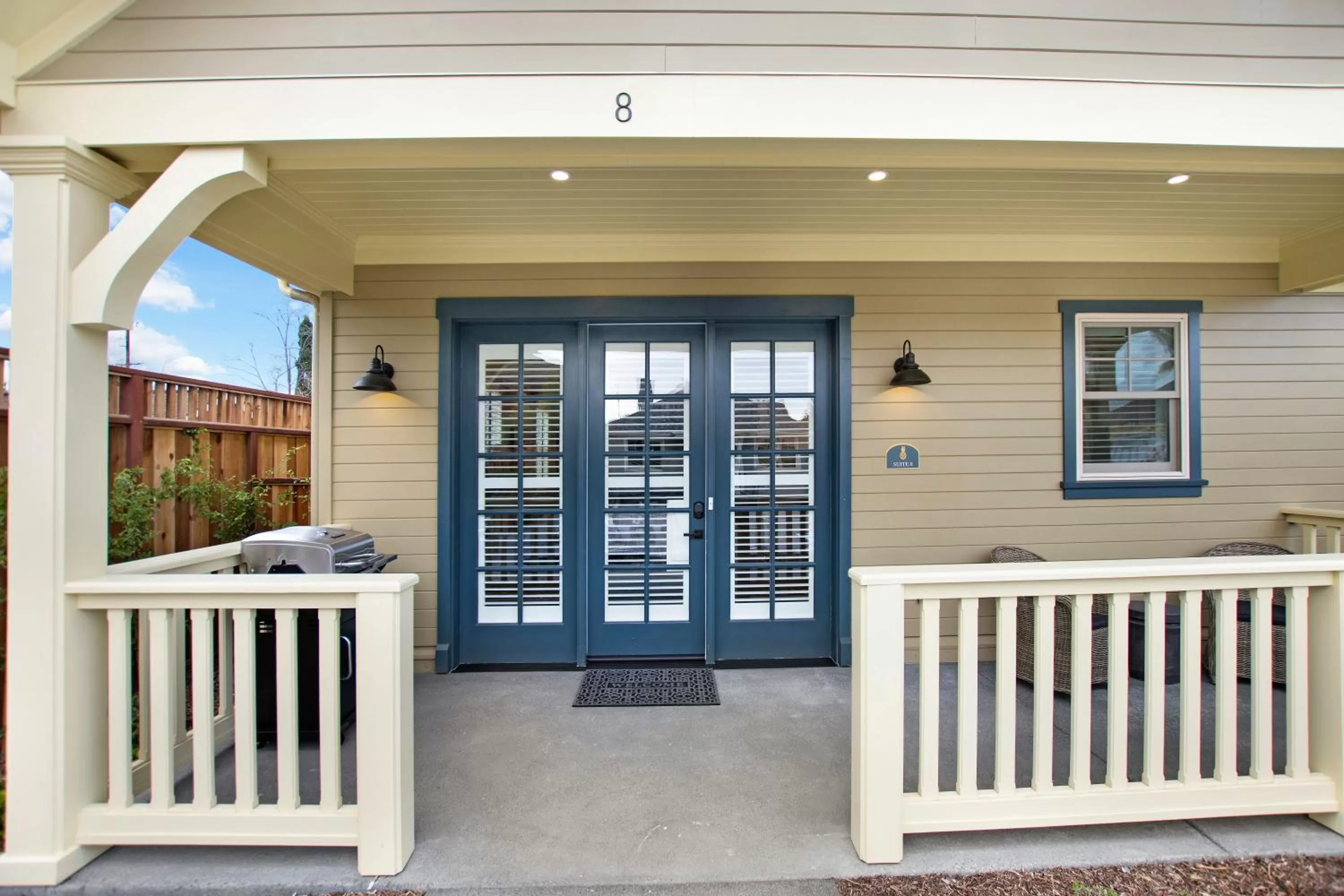Patio in Sonoma Bungalows