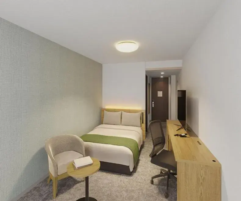 Standard Double Room with Wakayama Castle View - Smoking in Daiwa Roynet Hotel Wakayama Castle Standard Double Room with Wakayama Castle View - Smoking in Daiwa Roynet Hotel Wakayama Castle